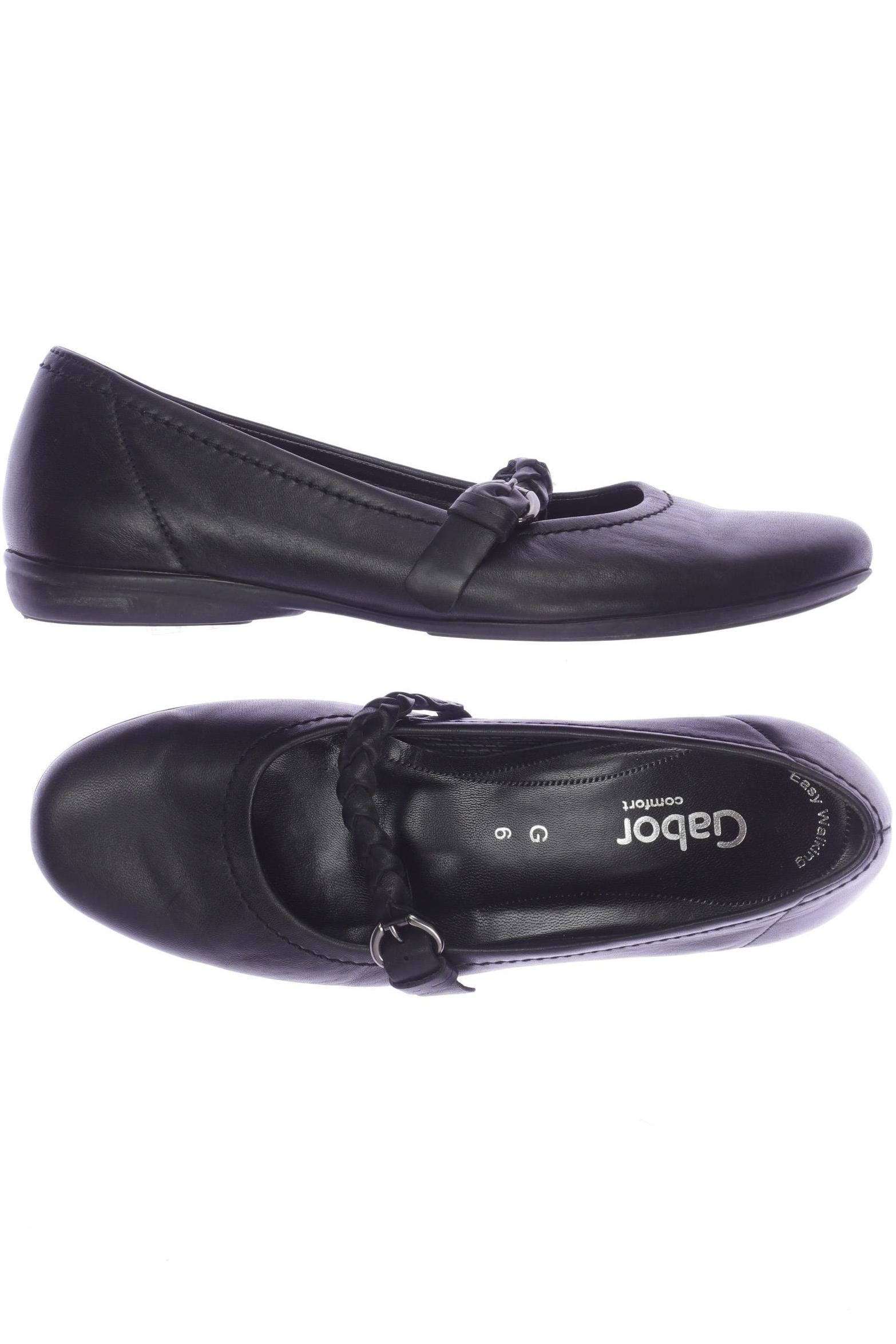 

Gabor Damen Ballerinas, schwarz, Gr. 6