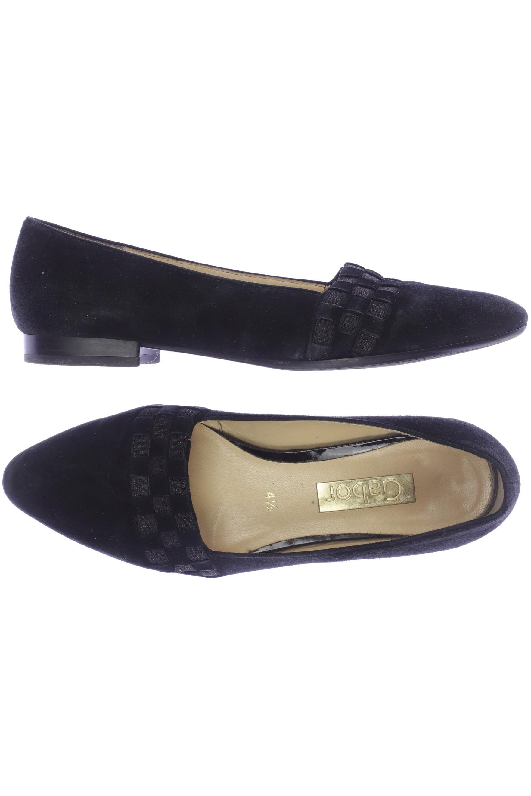 

Gabor Damen Ballerinas, schwarz, Gr. 4.5