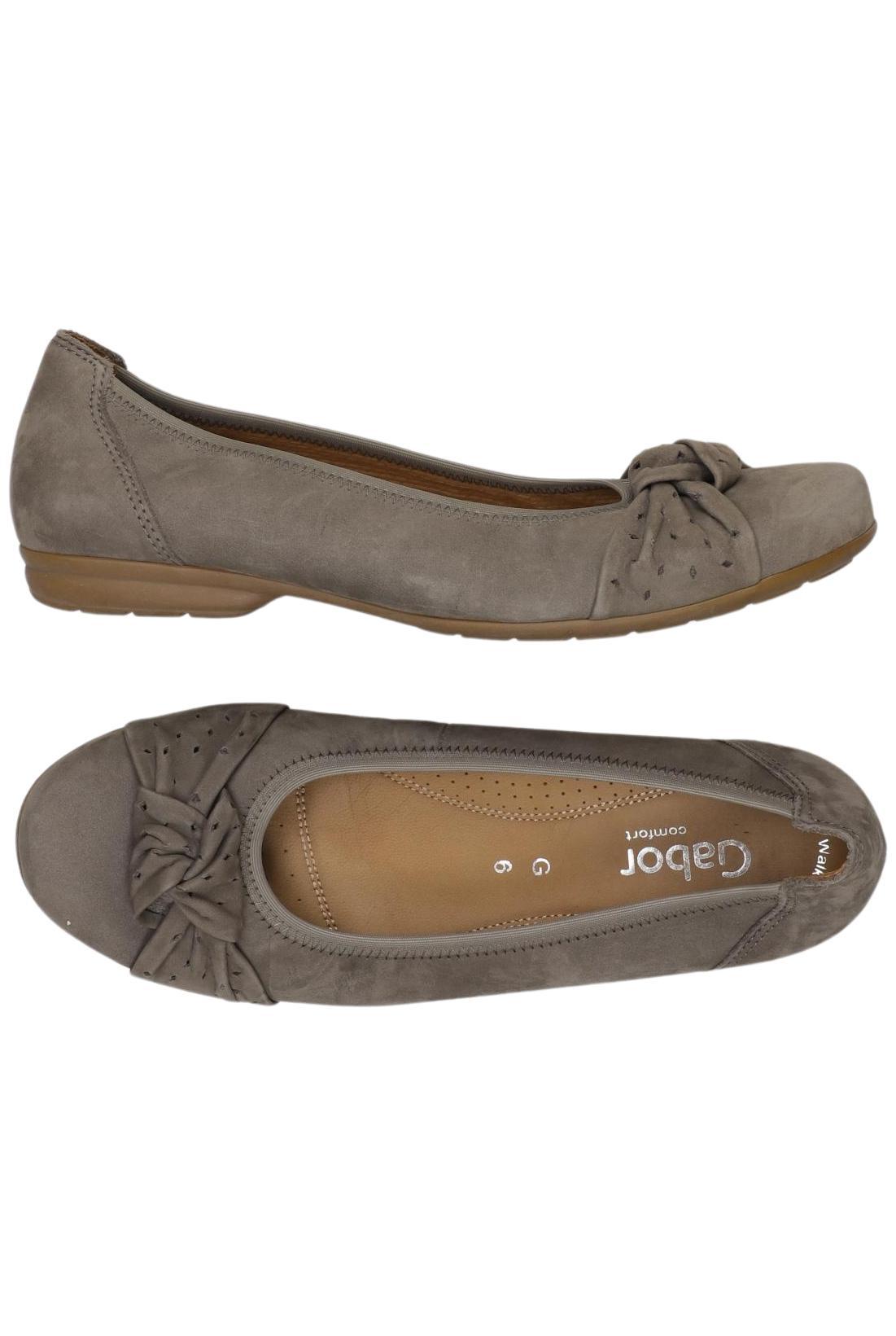 

Gabor Damen Ballerinas, grau, Gr. 6