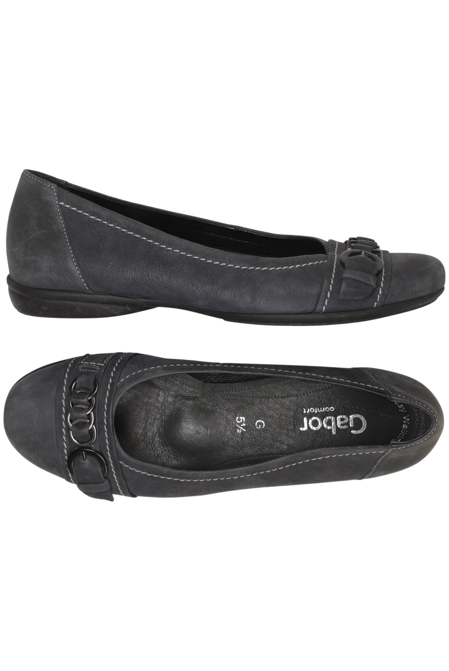 

Gabor Damen Ballerinas, grau, Gr. 5.5