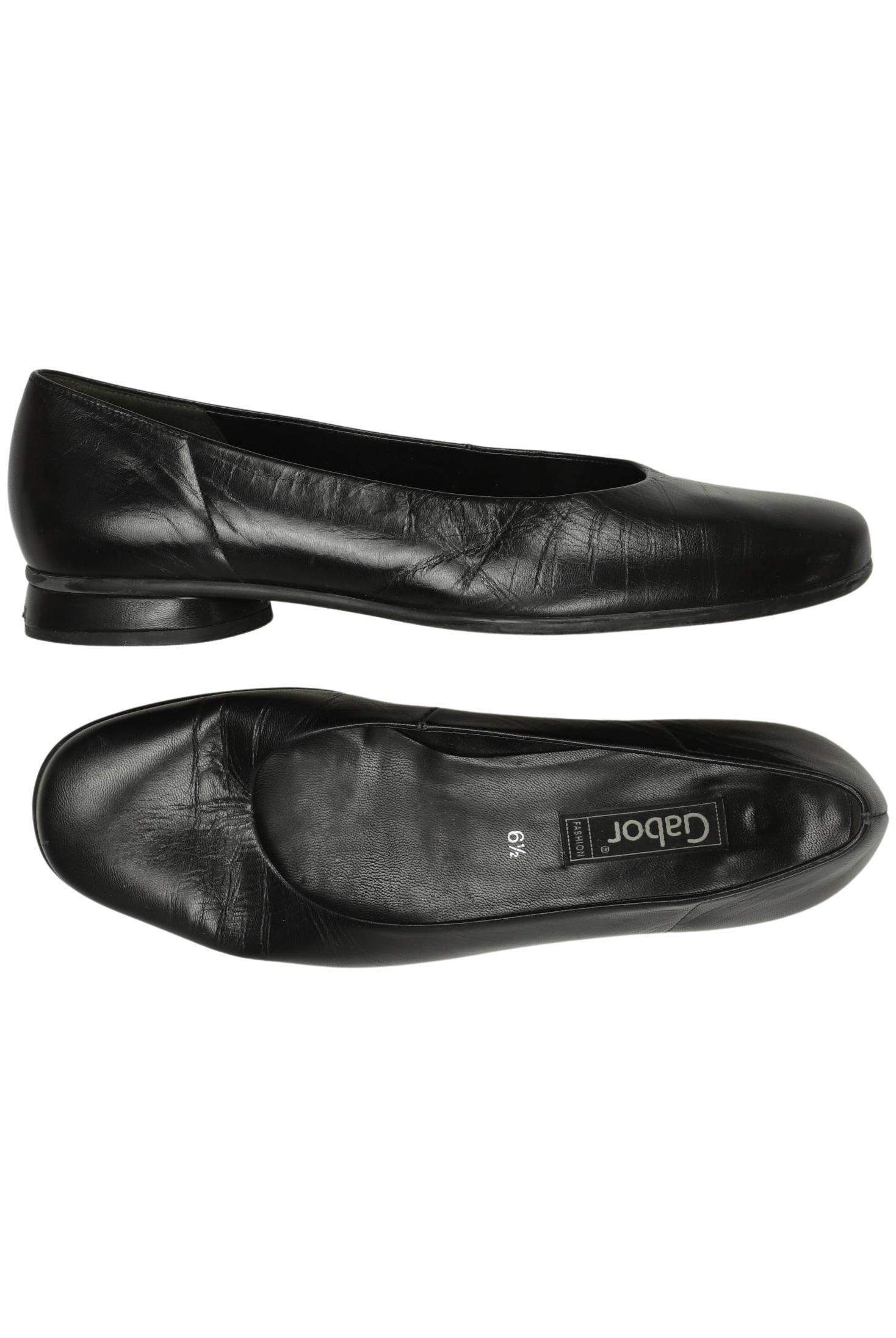 

Gabor Damen Ballerinas, schwarz, Gr. 6.5