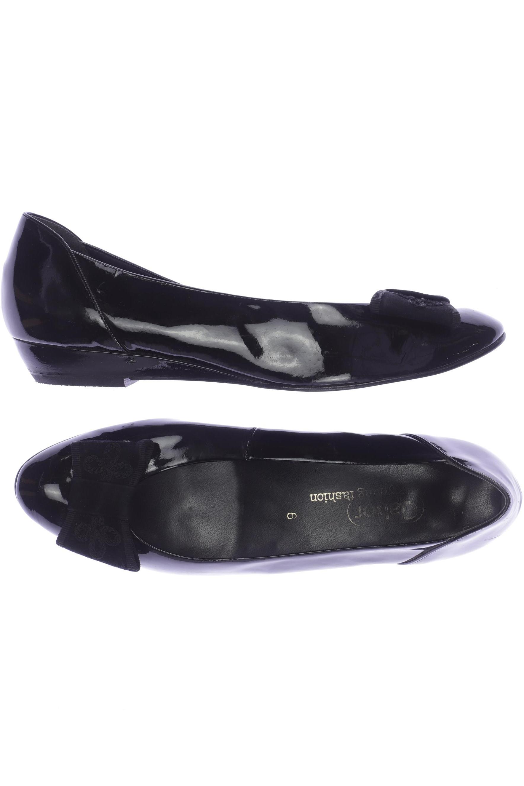 

Gabor Damen Ballerinas, schwarz, Gr. 6