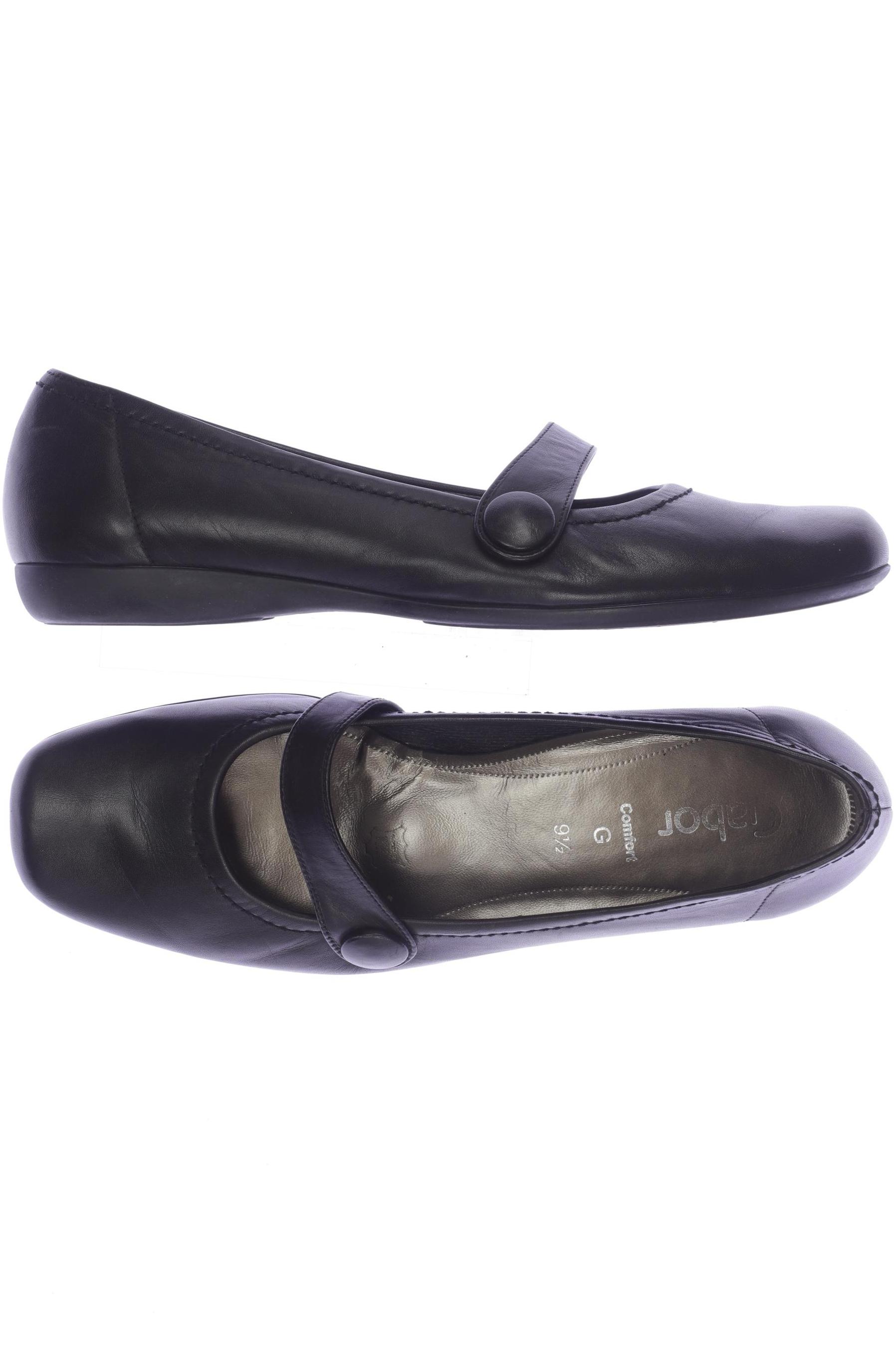 

Gabor Damen Ballerinas, schwarz, Gr. 9.5