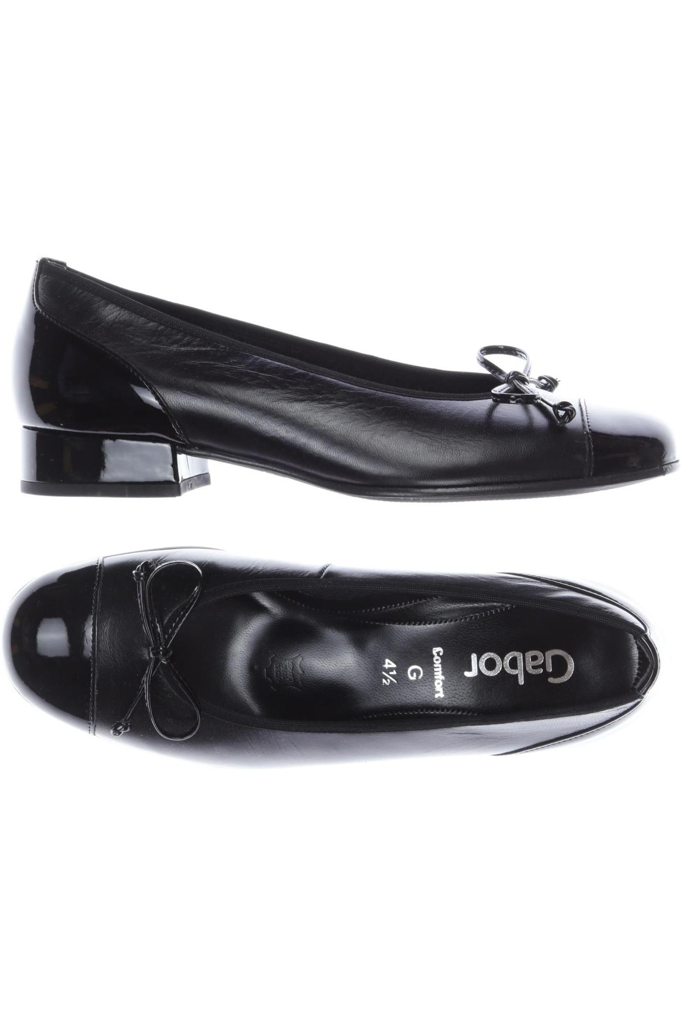 

Gabor Damen Ballerinas, schwarz, Gr. 4.5