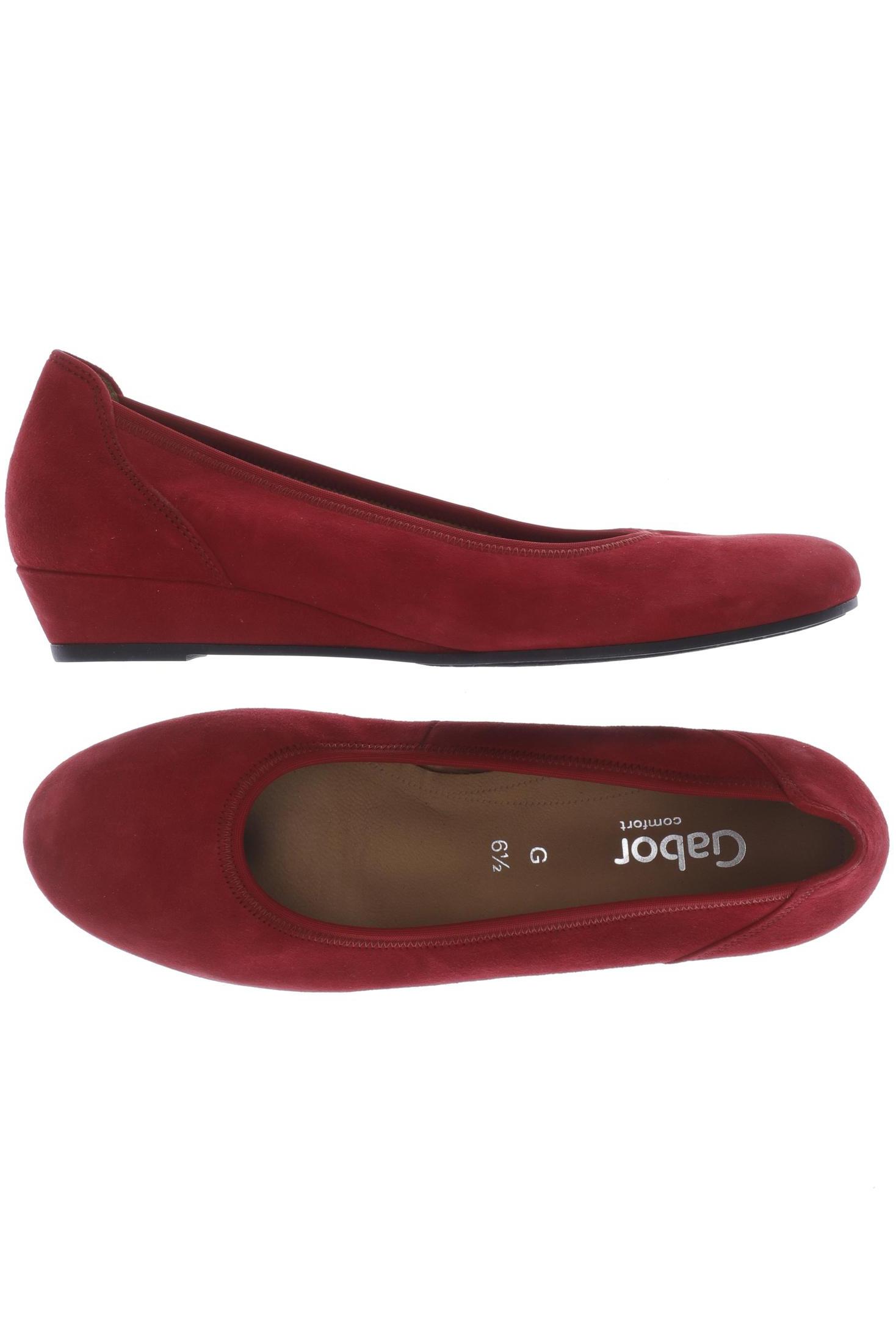 

Gabor Damen Ballerinas, rot, Gr. 6.5