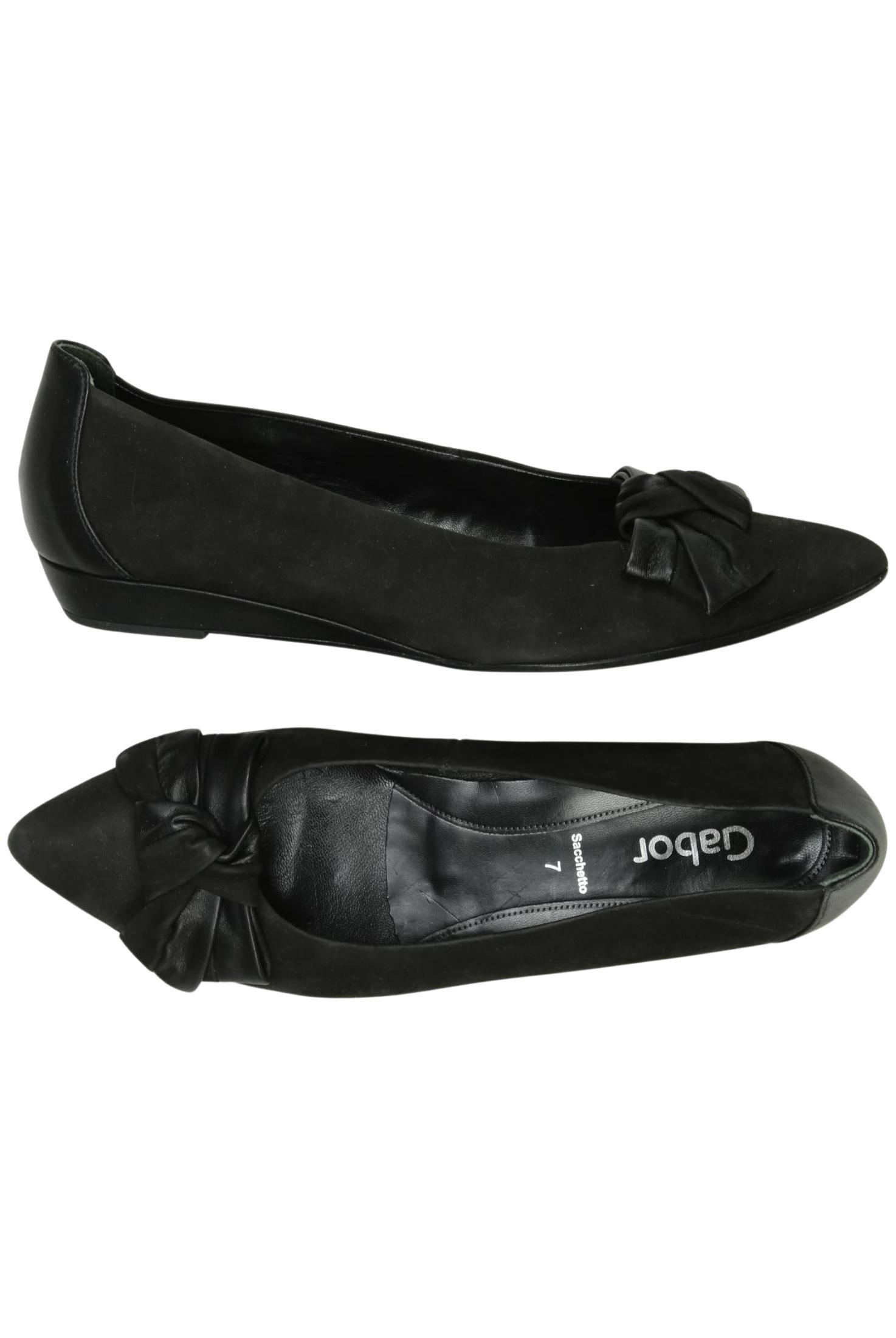 

Gabor Damen Ballerinas, schwarz, Gr. 7