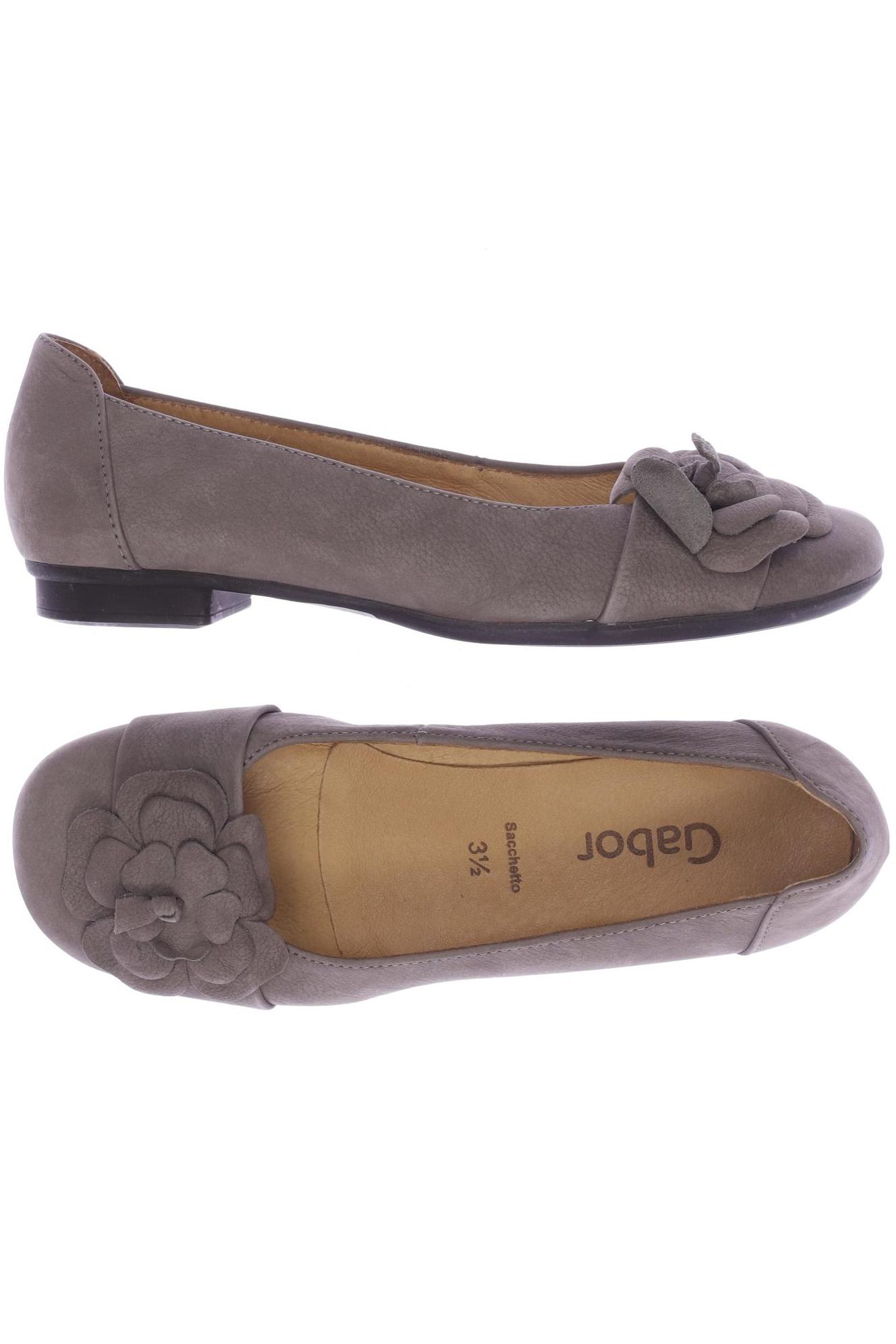 

Gabor Damen Ballerinas, grau, Gr. 3.5