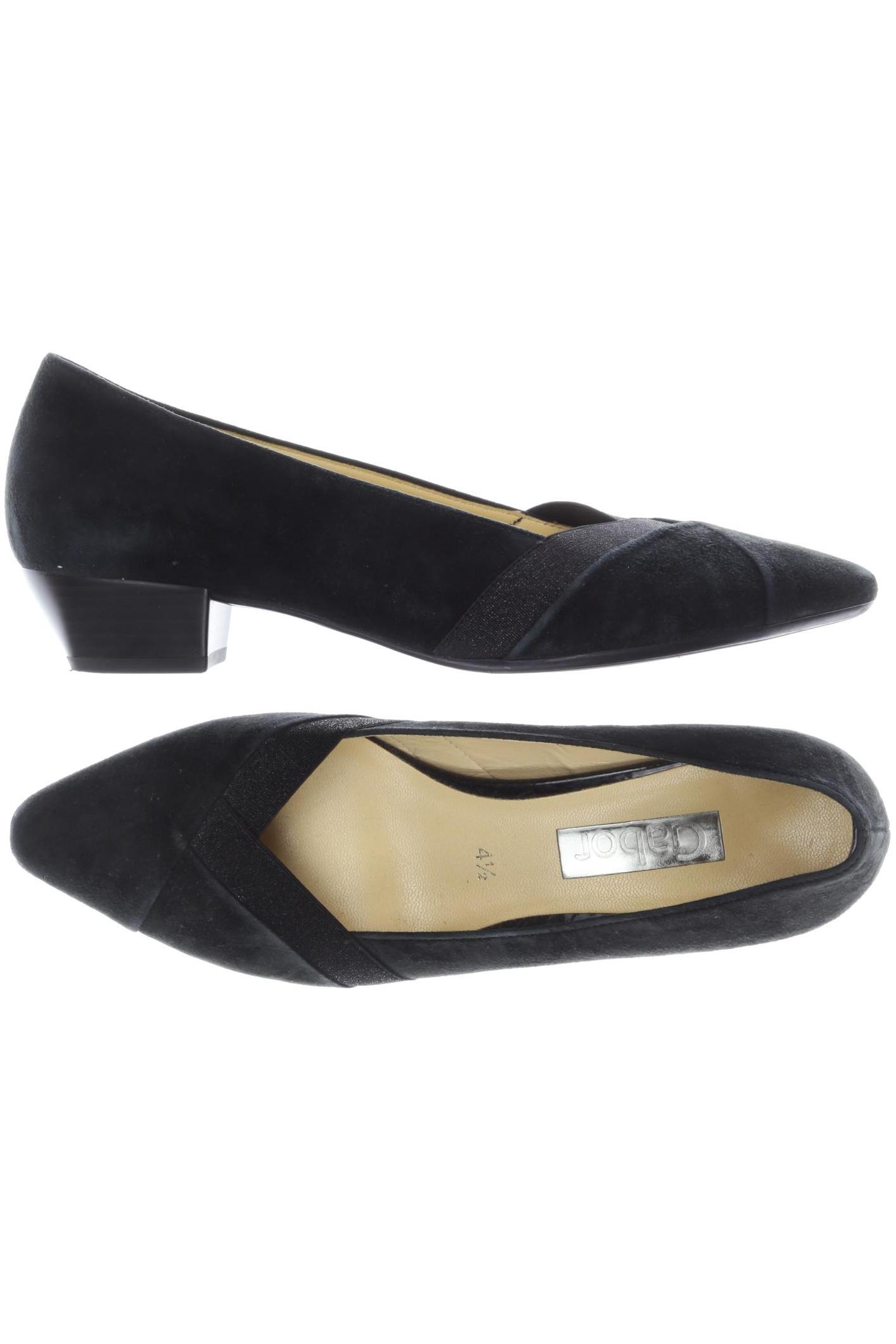 

Gabor Damen Ballerinas, schwarz, Gr. 4.5