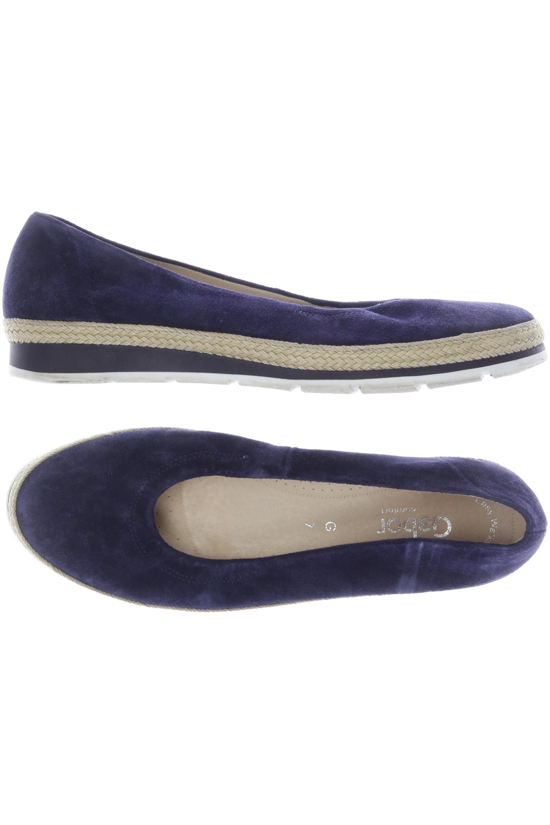 

Gabor Damen Ballerinas, marineblau, Gr. 7