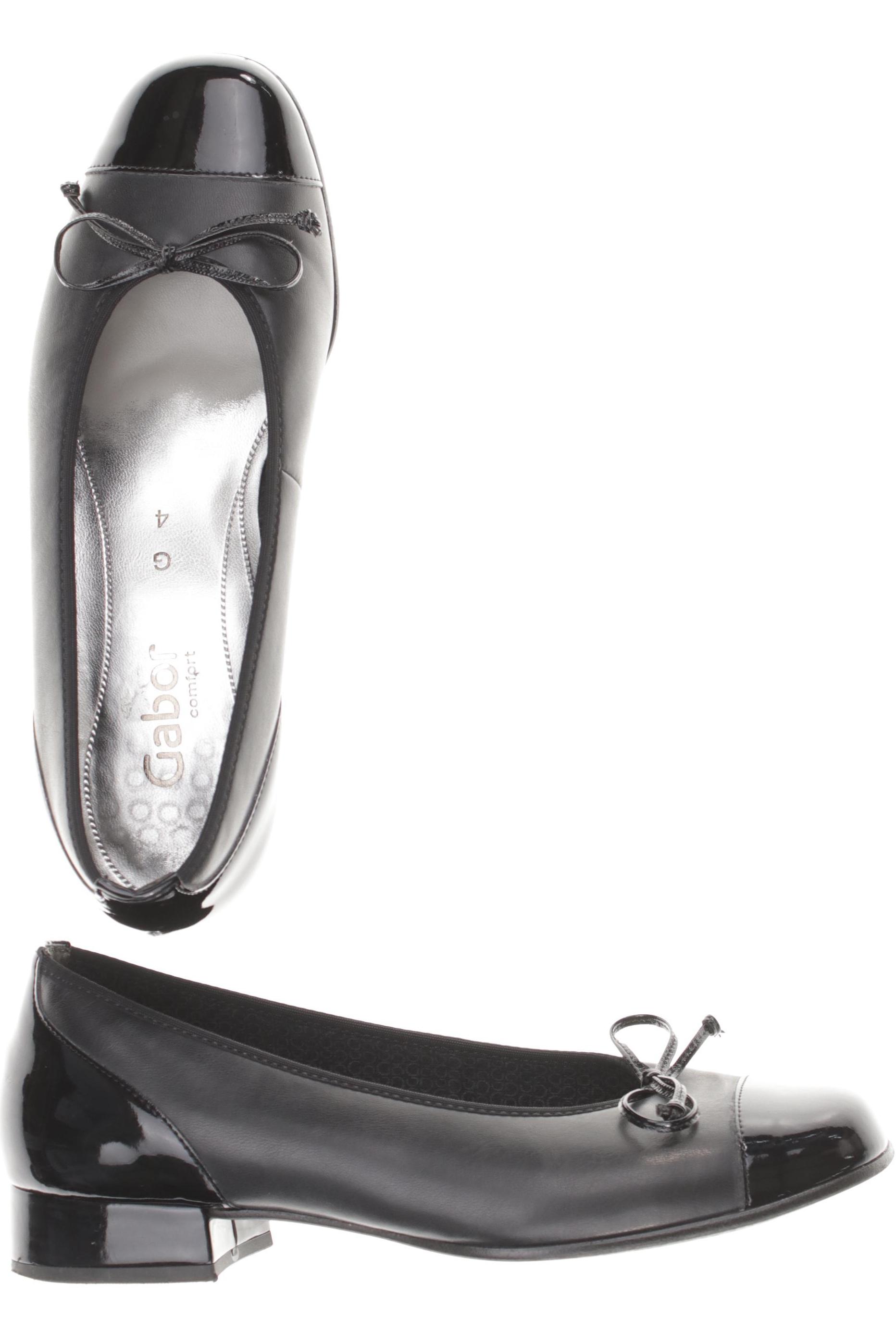 

Gabor Damen Ballerinas, schwarz, Gr. 4