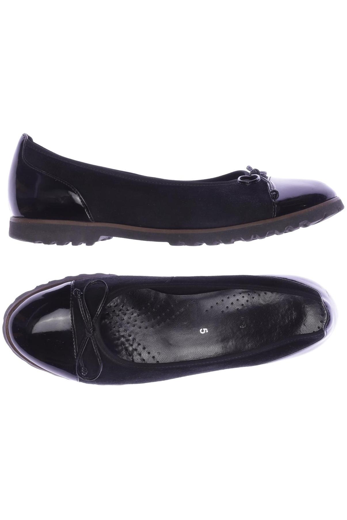 

Gabor Damen Ballerinas, schwarz, Gr. 5