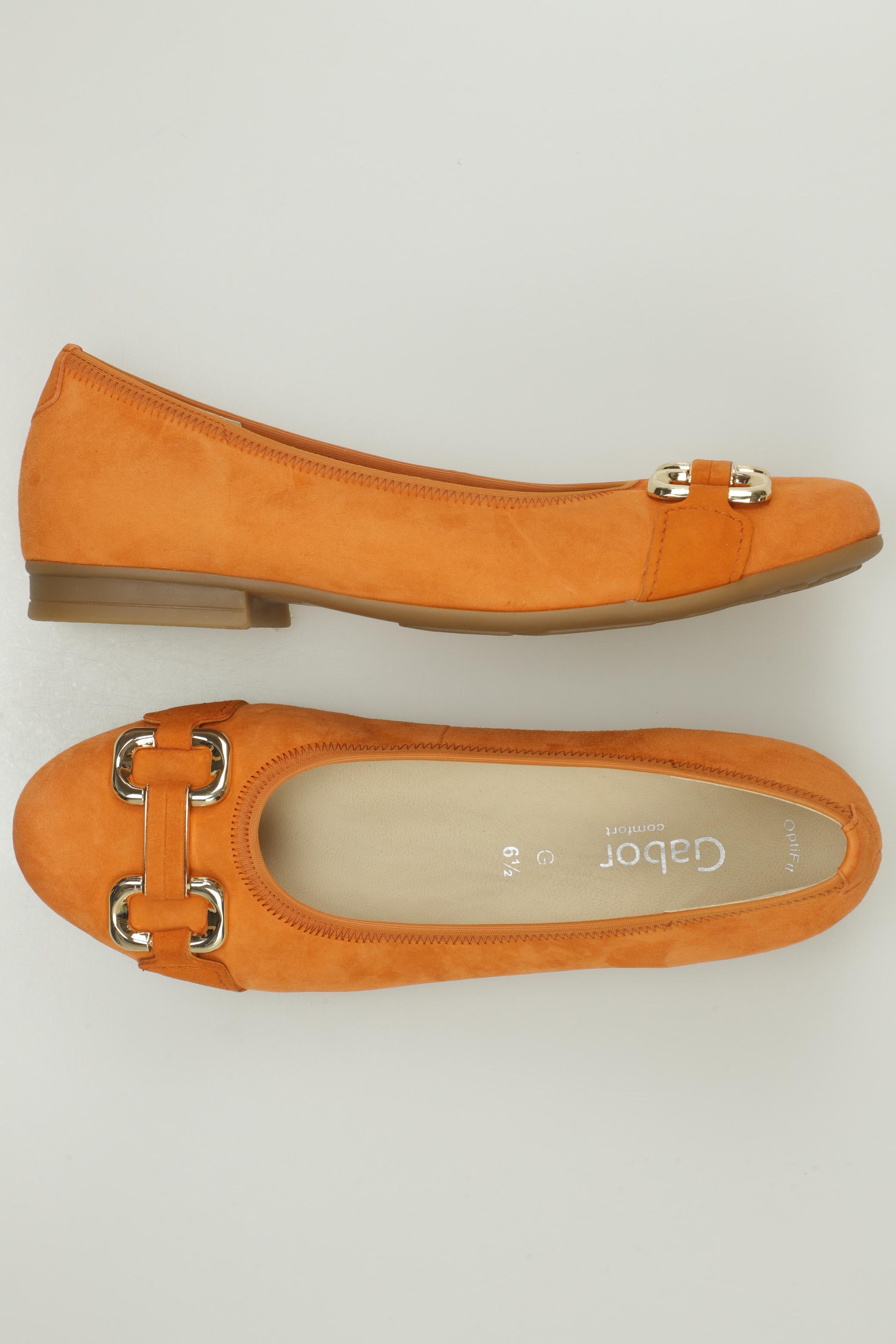 

Gabor Damen Ballerinas, orange, Gr. 6.5