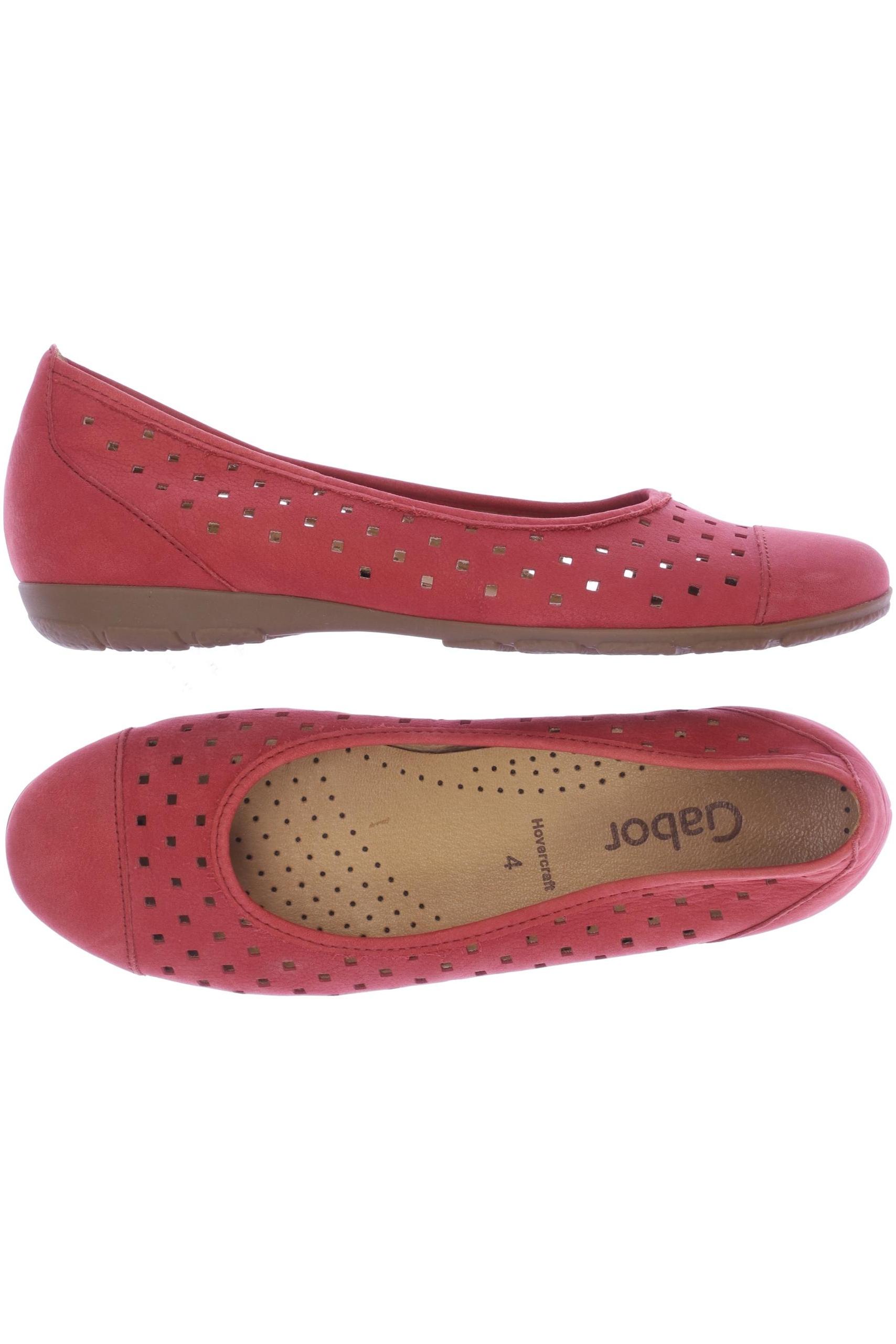 

Gabor Damen Ballerinas, rot, Gr. 4