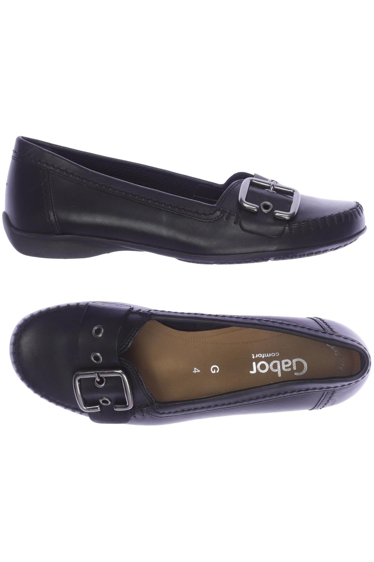 

Gabor Damen Ballerinas, schwarz, Gr. 4