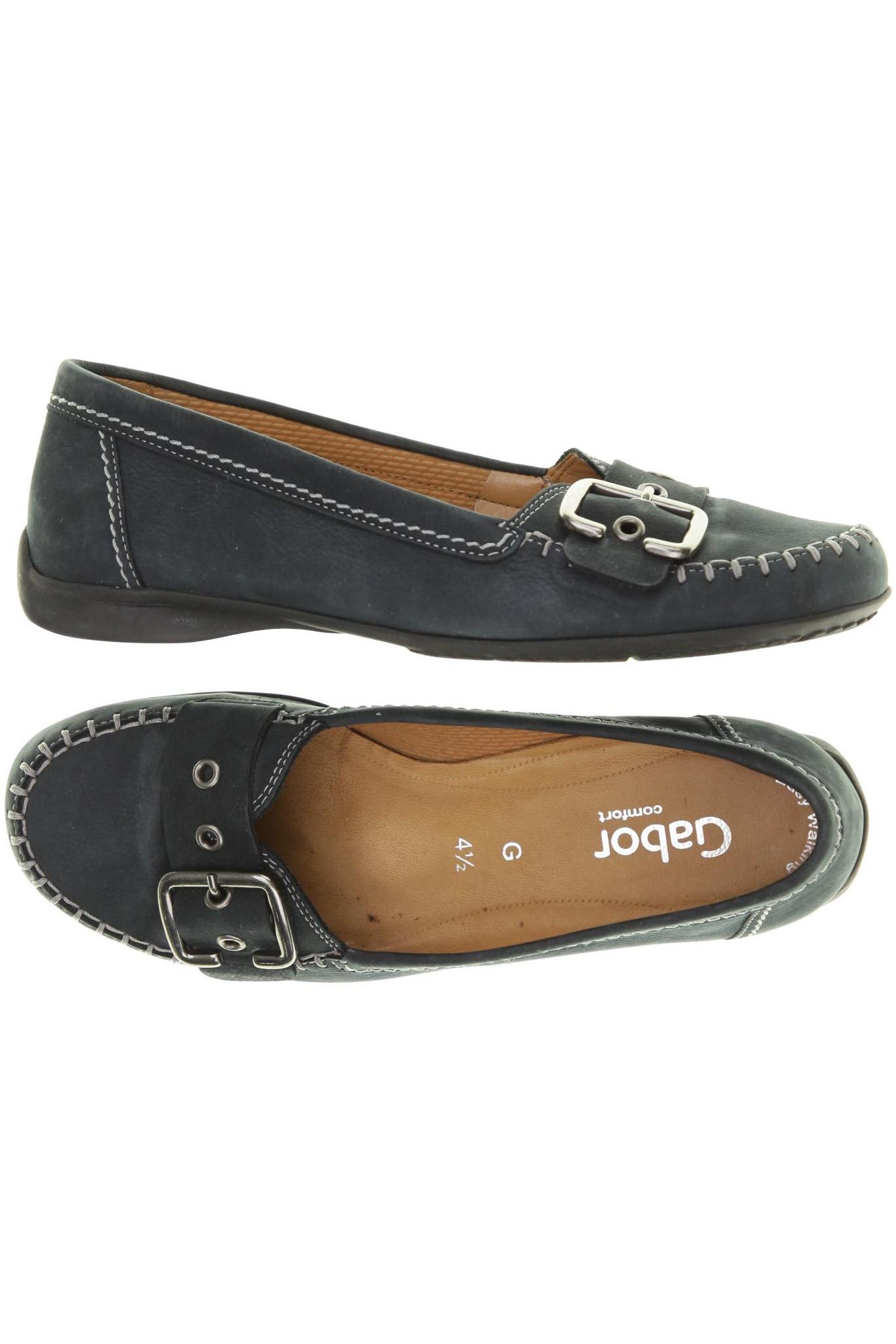 

Gabor Damen Ballerinas, blau, Gr. 4.5