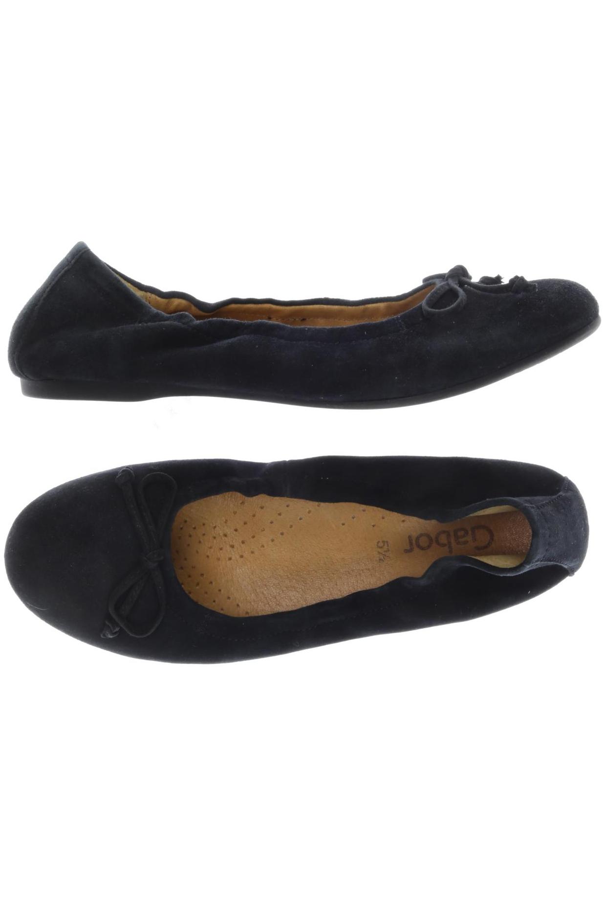 

Gabor Damen Ballerinas, schwarz, Gr. 5.5