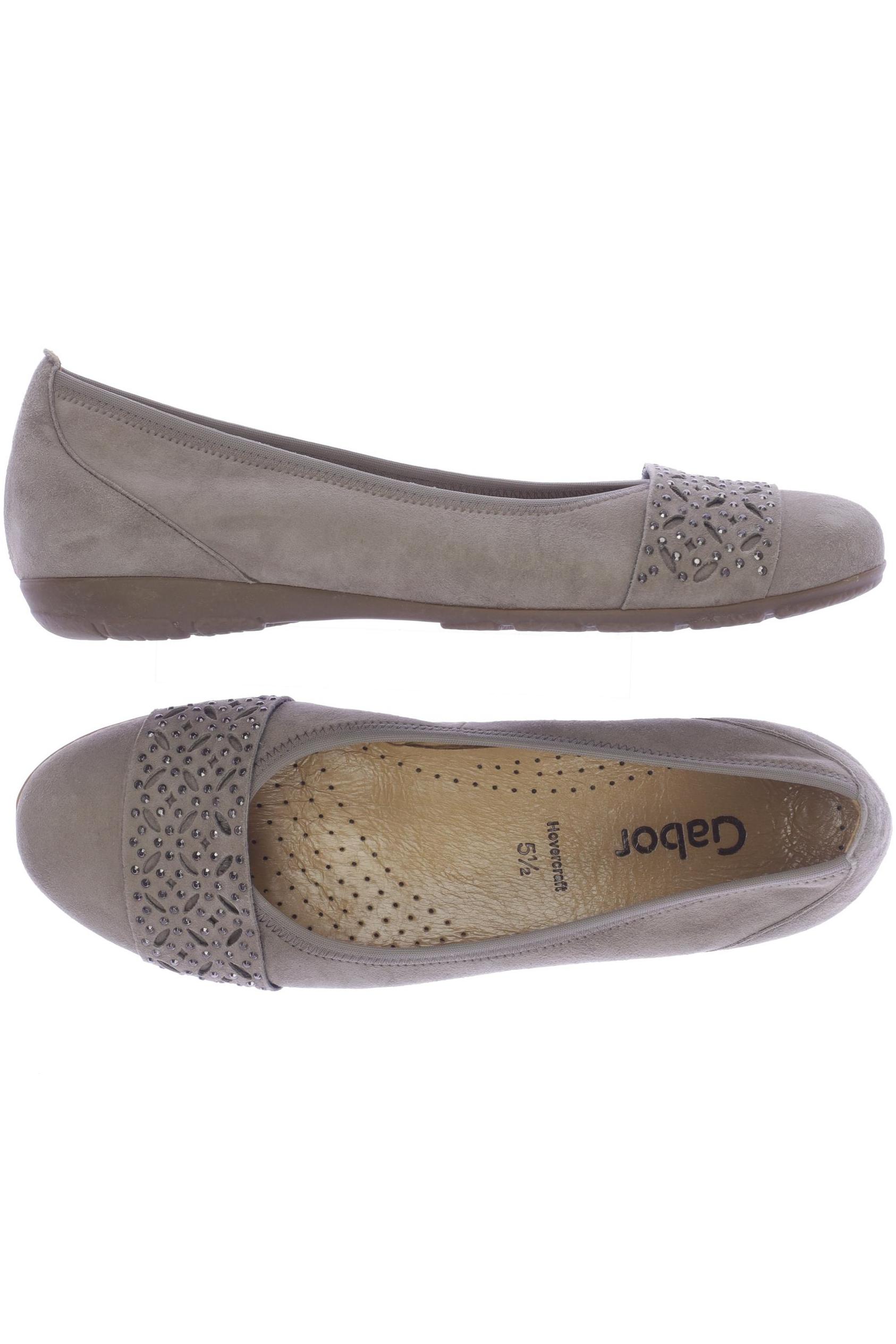 

Gabor Damen Ballerinas, beige, Gr. 5.5