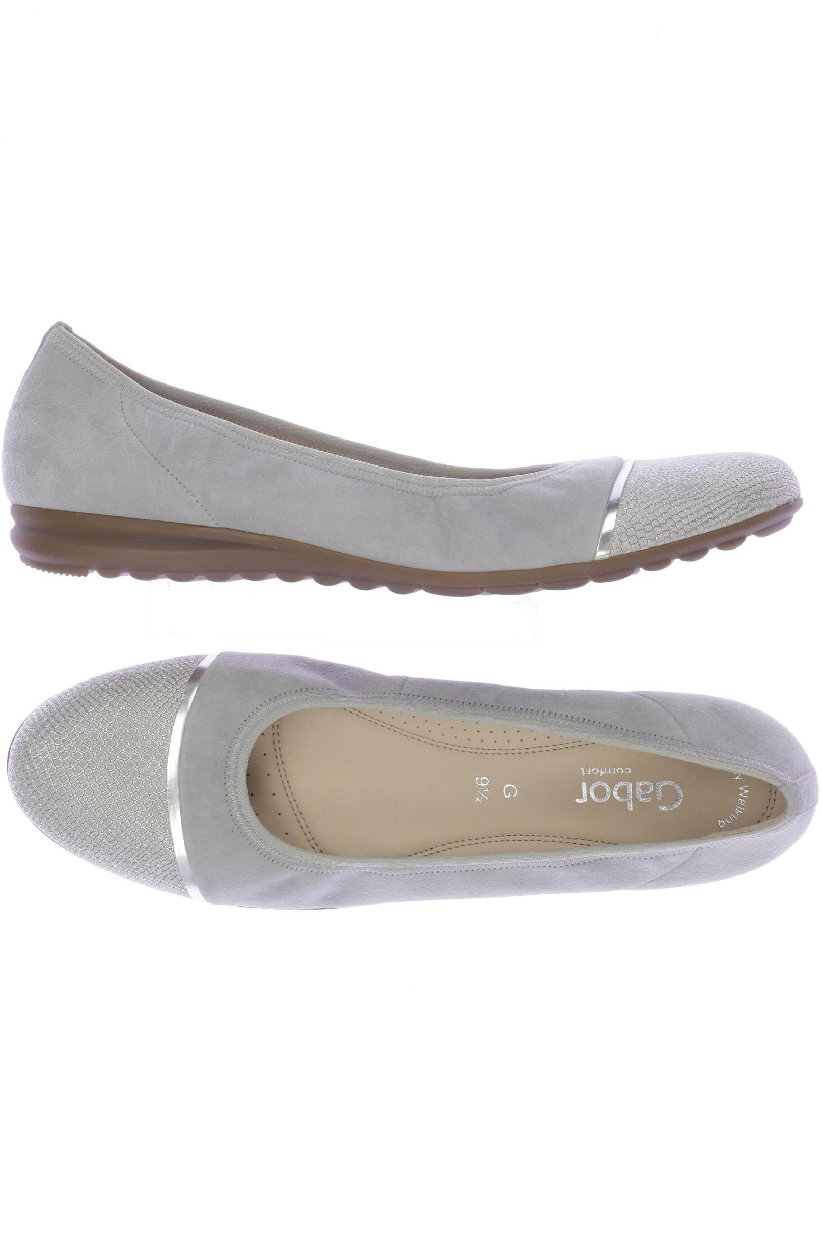 

Gabor Damen Ballerinas, grau, Gr. 9.5