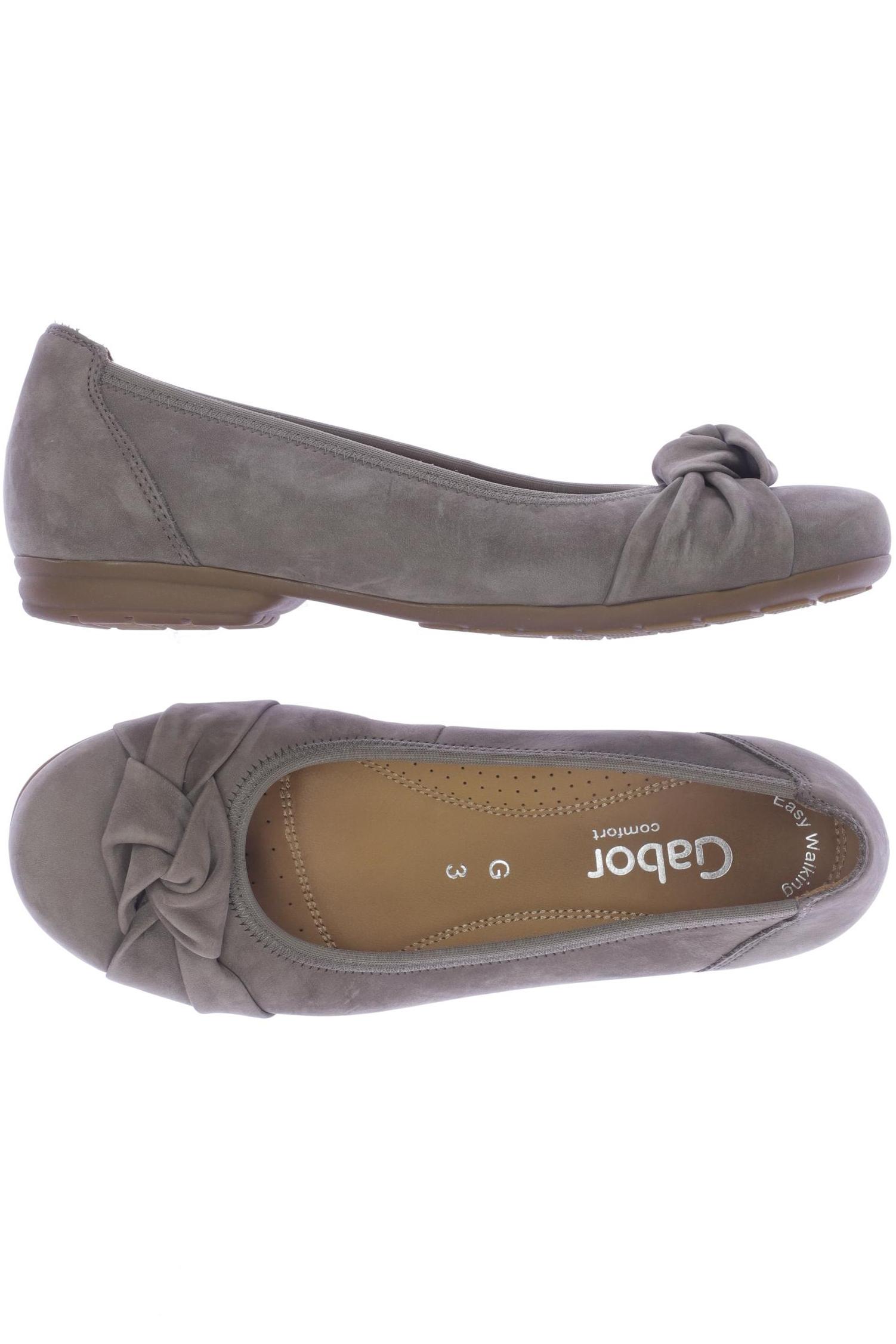 

Gabor Damen Ballerinas, grau, Gr. 3