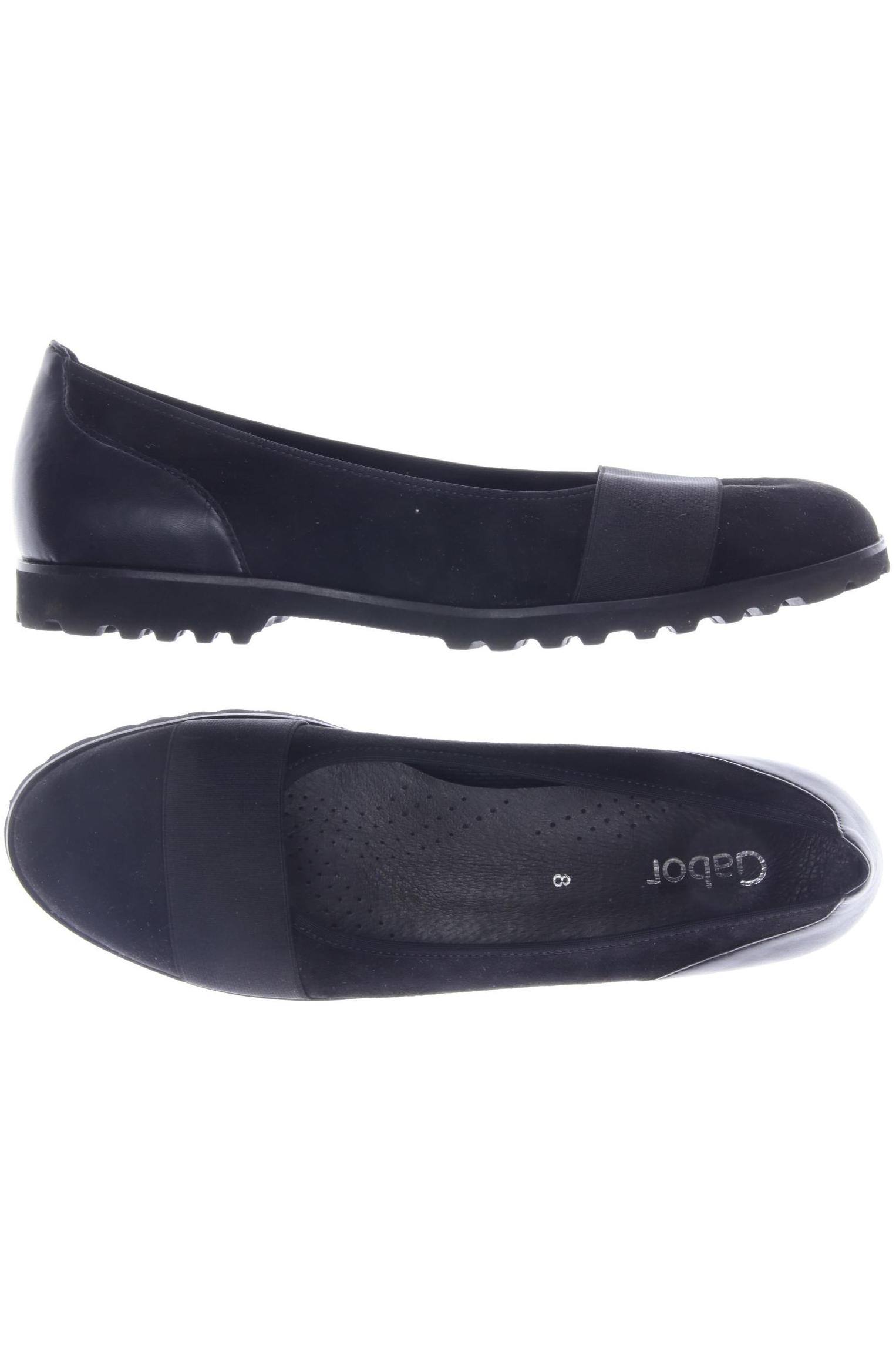 

Gabor Damen Ballerinas, schwarz, Gr. 8