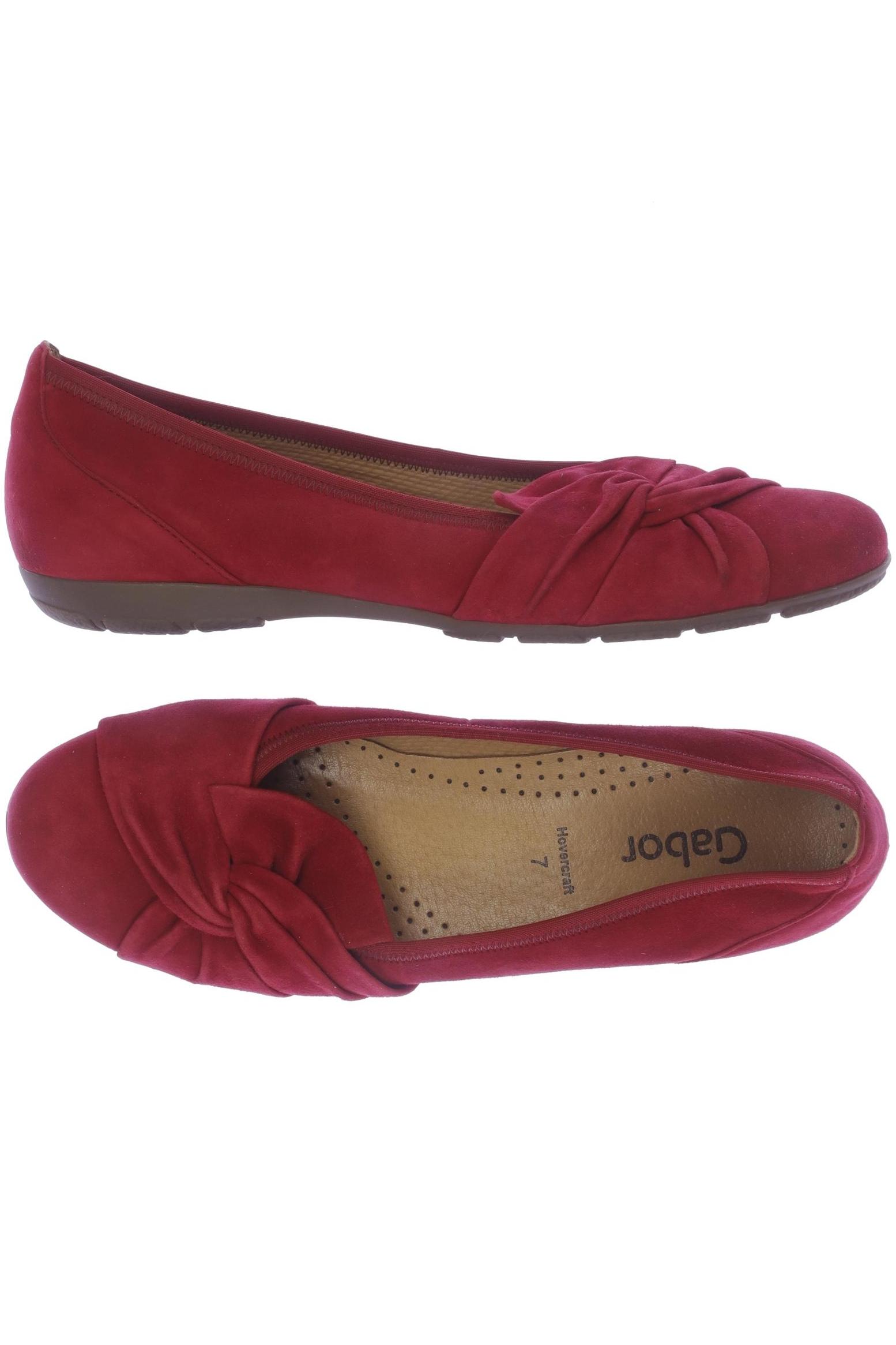 

Gabor Damen Ballerinas, rot, Gr. 7
