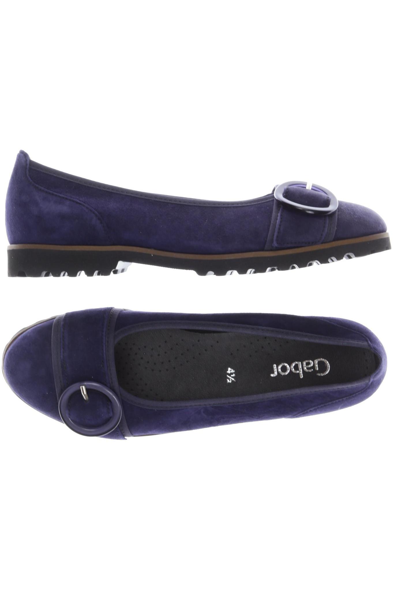 

Gabor Damen Ballerinas, marineblau, Gr. 4.5
