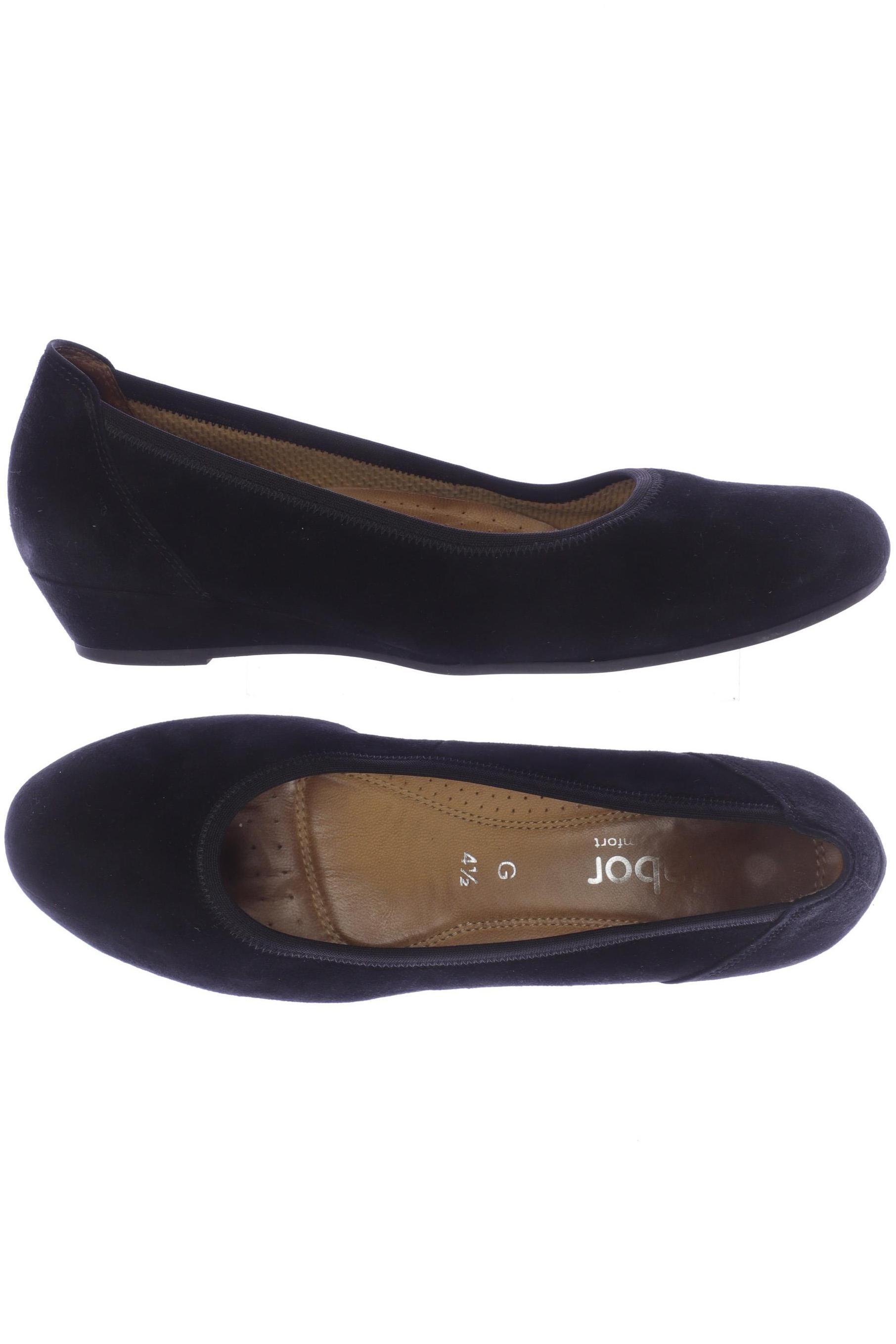 

Gabor Damen Ballerinas, schwarz, Gr. 4.5