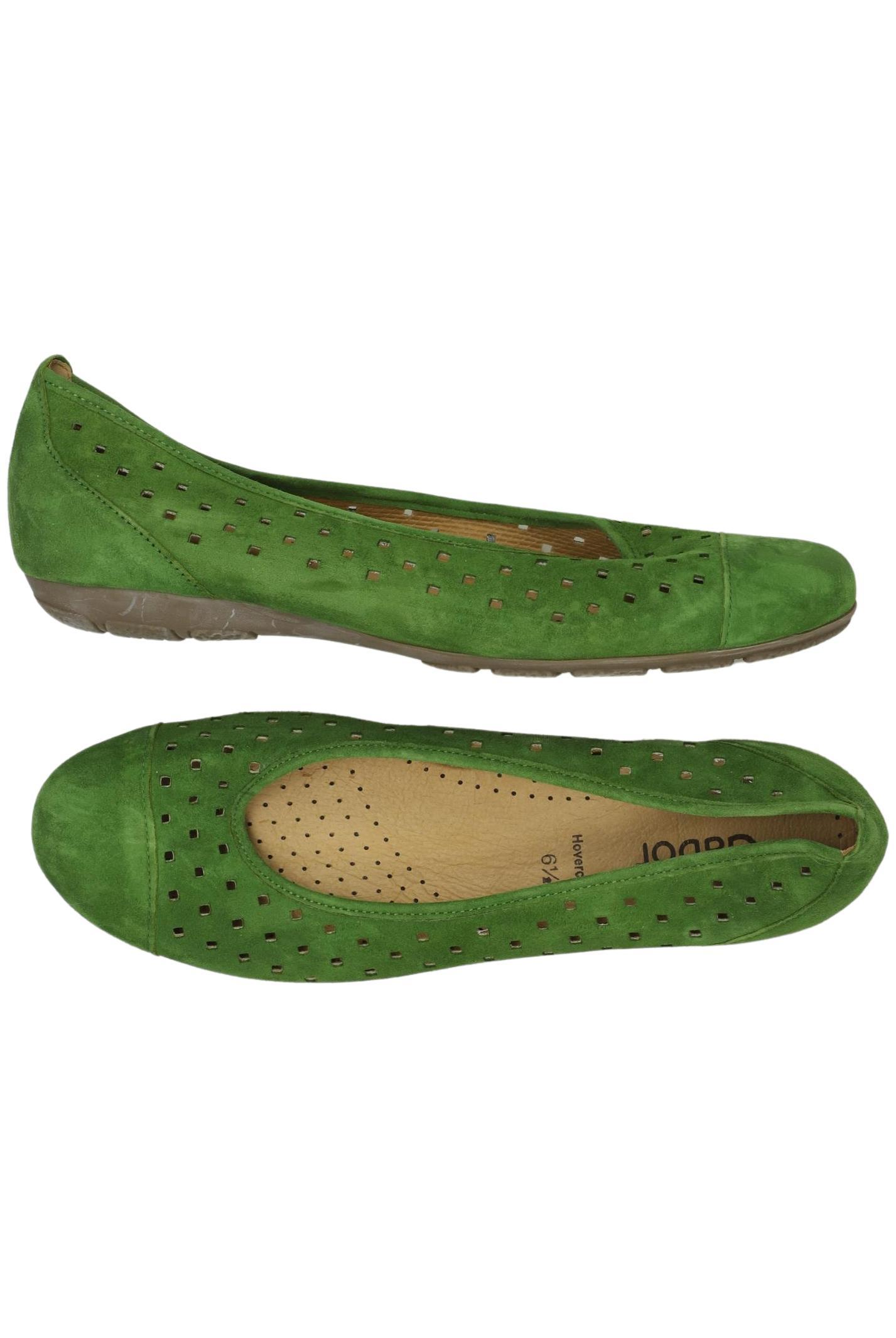 

Gabor Damen Ballerinas, grün, Gr. 6.5