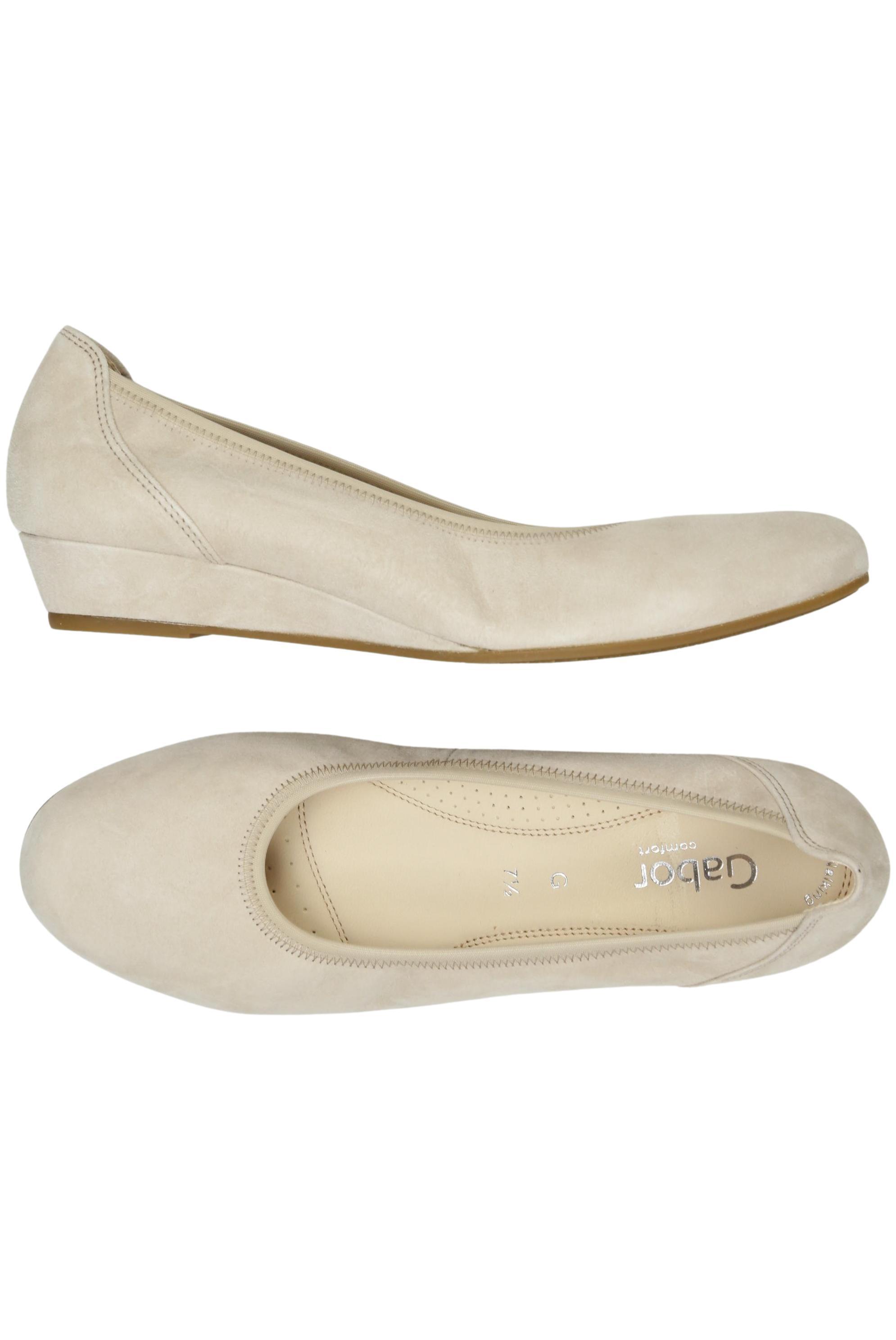 

Gabor Damen Ballerinas, cremeweiß, Gr. 7.5