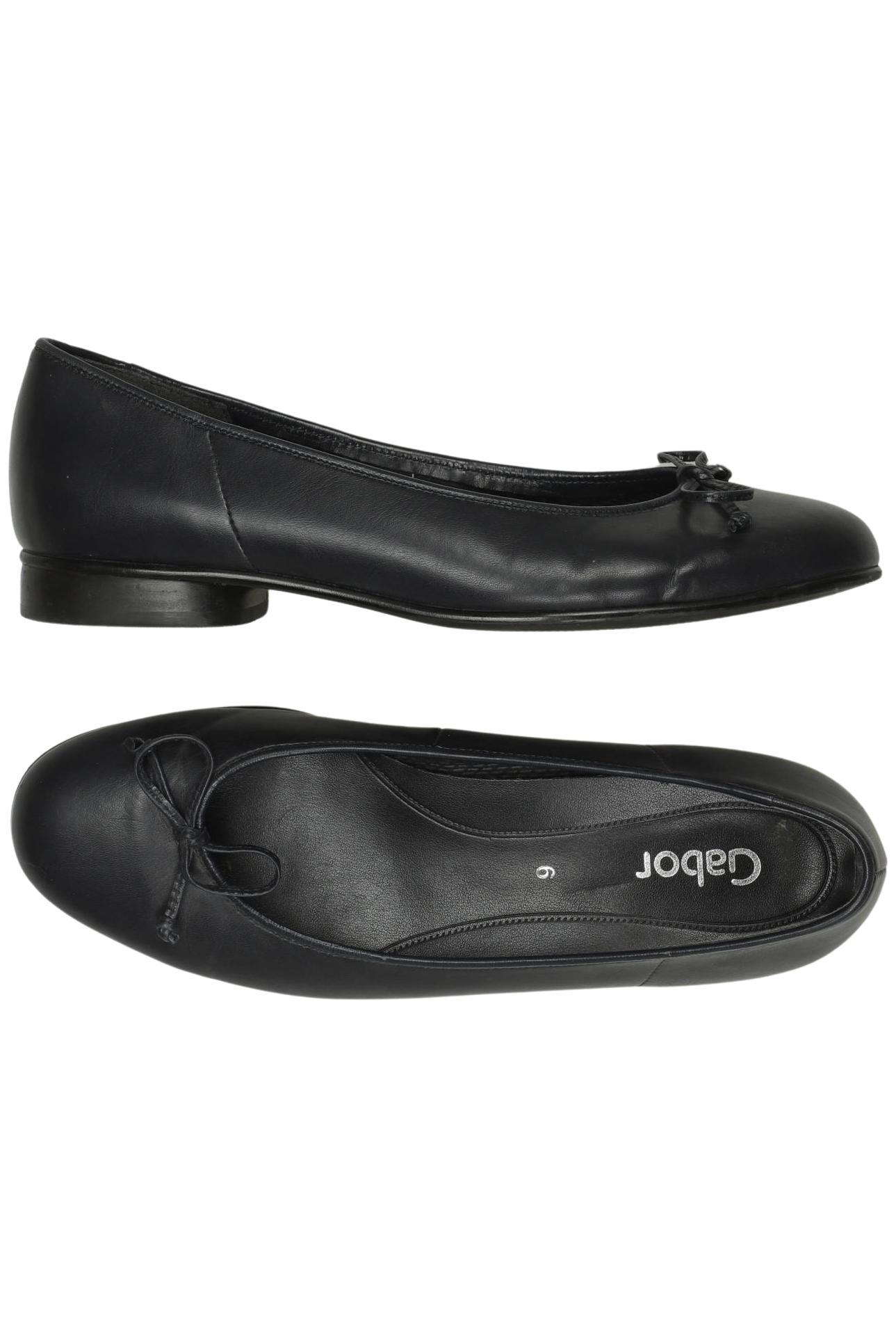 

Gabor Damen Ballerinas, schwarz, Gr. 6