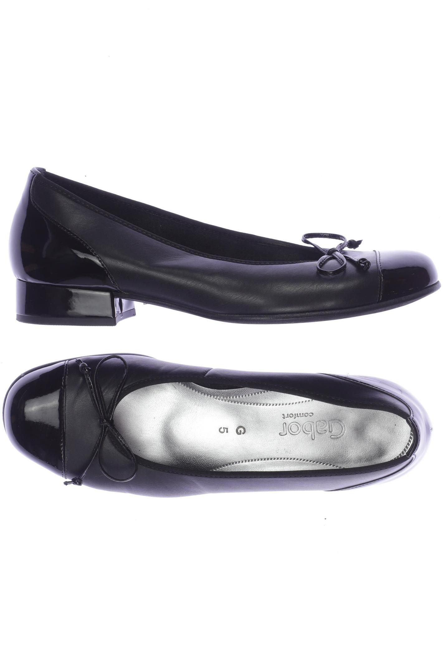 

Gabor Damen Ballerinas, schwarz