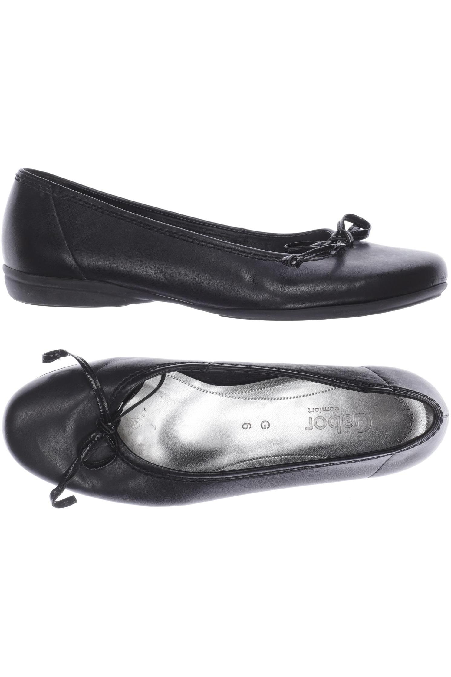 

Gabor Damen Ballerinas, schwarz, Gr. 6
