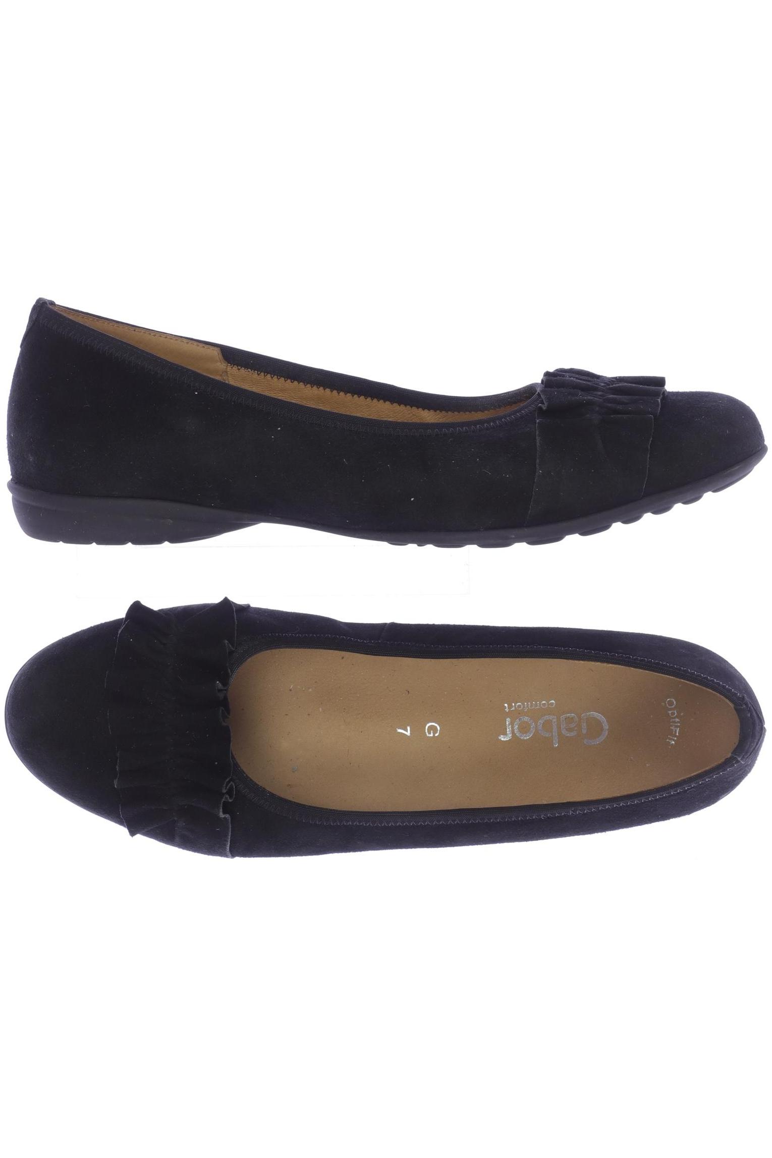 

Gabor Damen Ballerinas, schwarz, Gr. 7