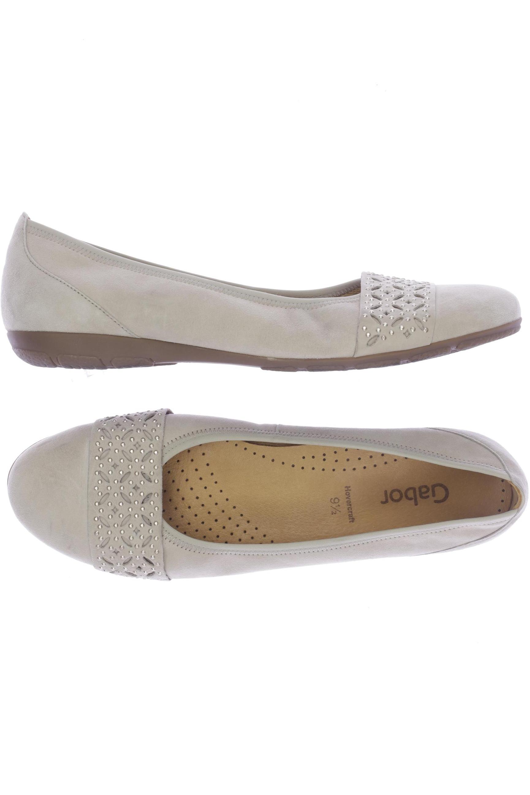 

Gabor Damen Ballerinas, beige, Gr. 9.5