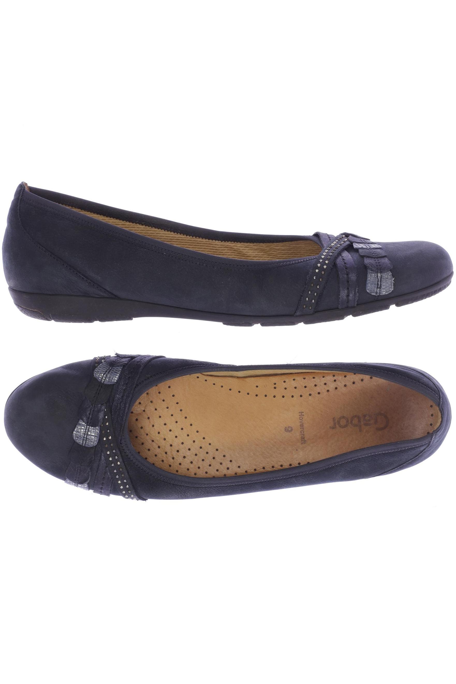 

Gabor Damen Ballerinas, marineblau, Gr. 9