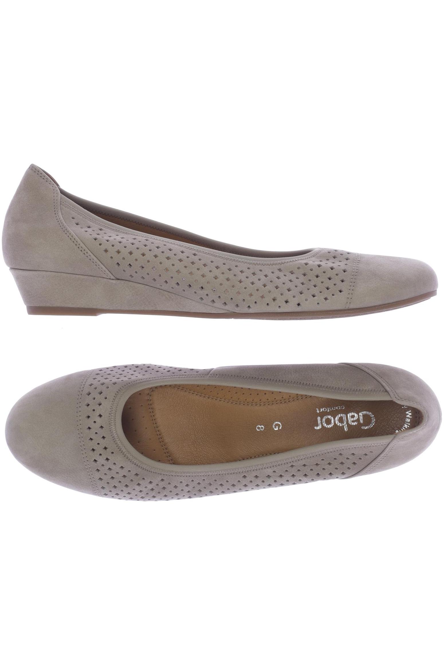 

Gabor Damen Ballerinas, beige, Gr. 8