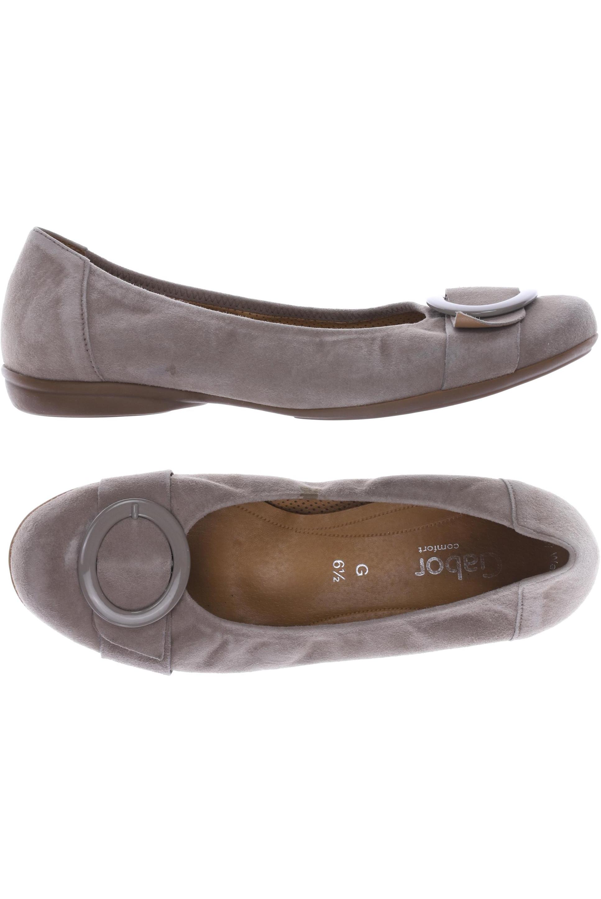 

Gabor Damen Ballerinas, beige, Gr. 6.5