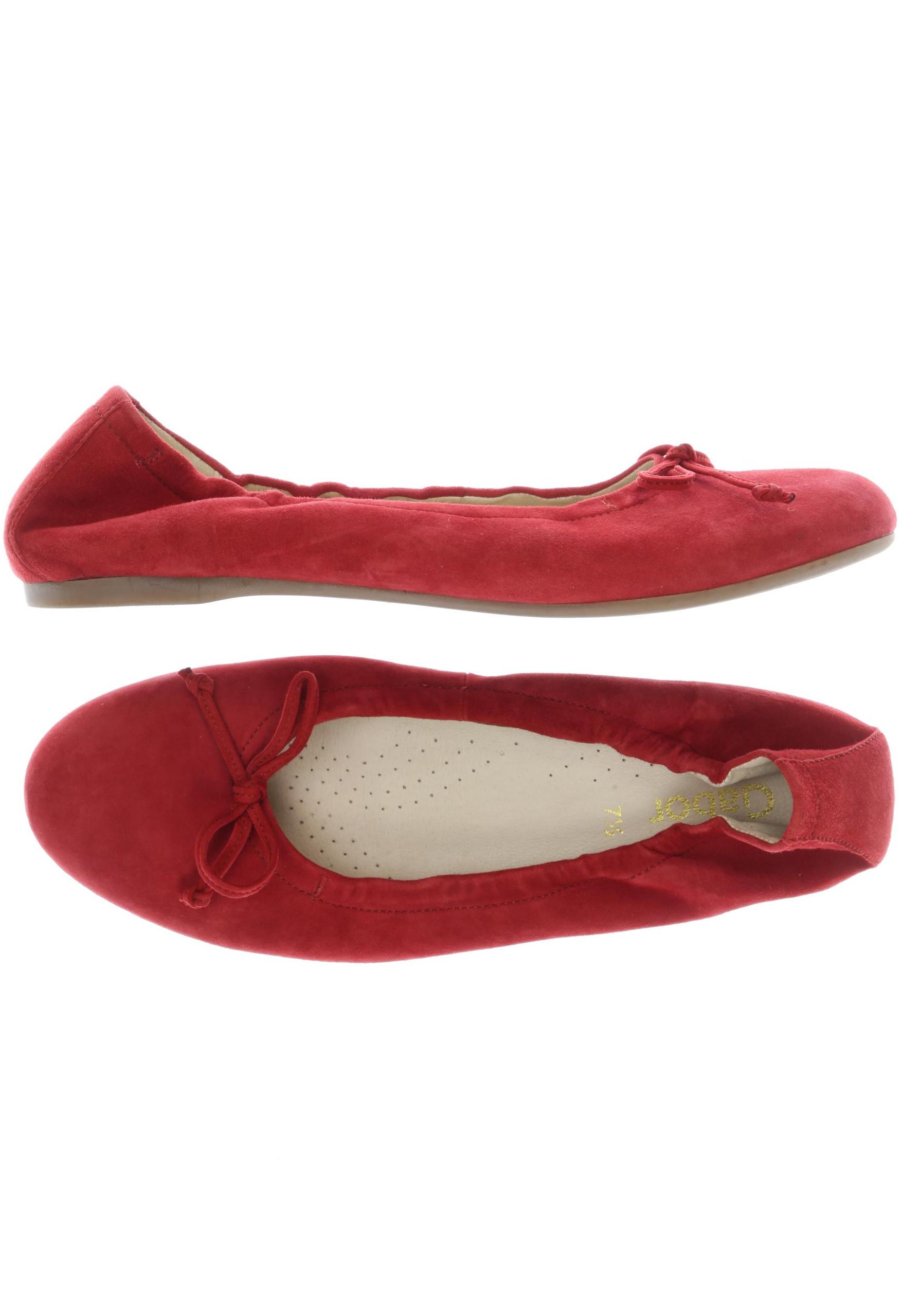 

Gabor Damen Ballerinas, rot, Gr. 7.5