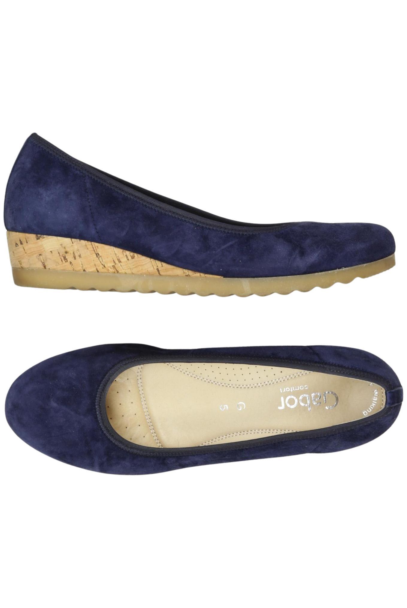 

Gabor Damen Ballerinas, marineblau, Gr. 5