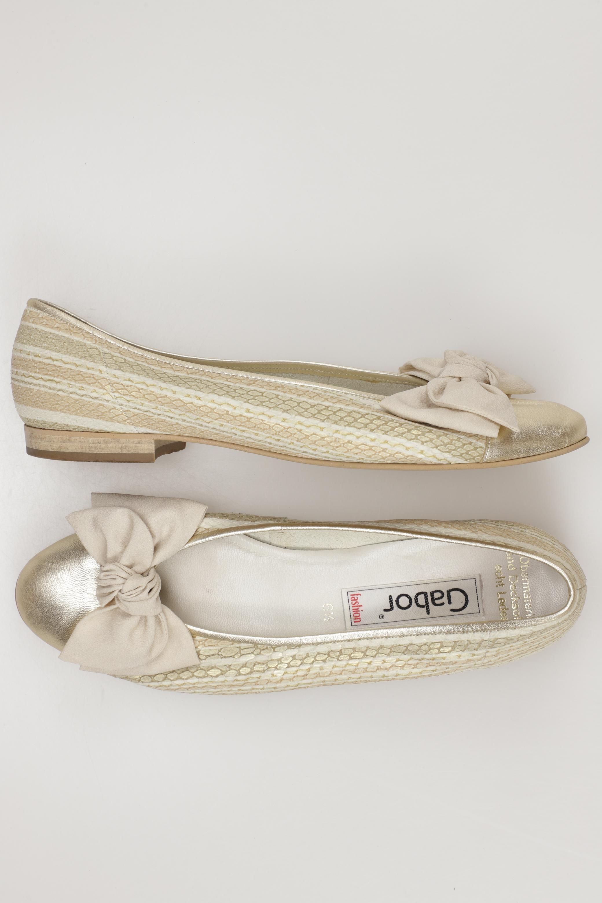 

Gabor Damen Ballerinas, cremeweiß, Gr. 6.5