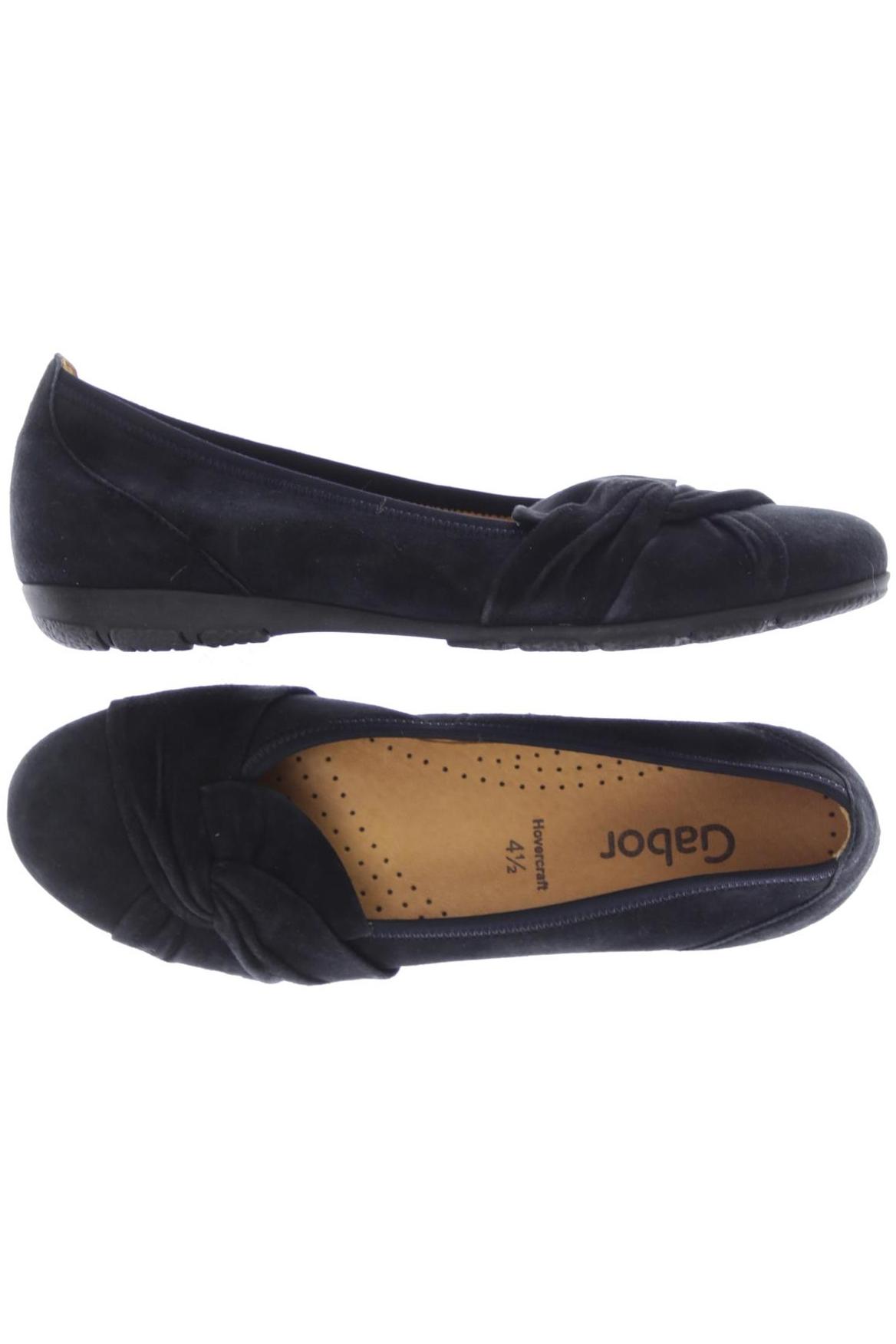 

Gabor Damen Ballerinas, schwarz, Gr. 4.5