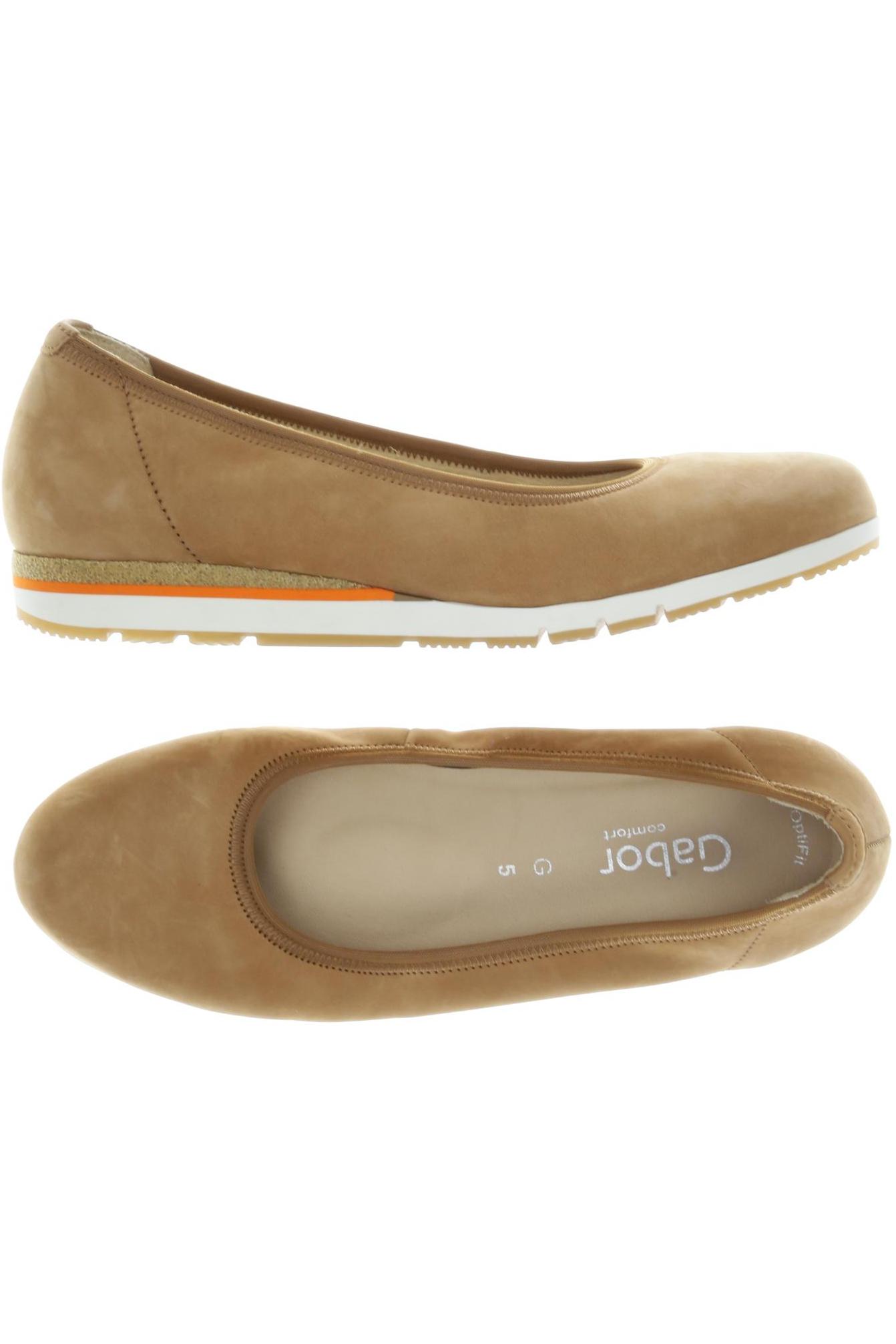 

Gabor Damen Ballerinas, beige, Gr. 5