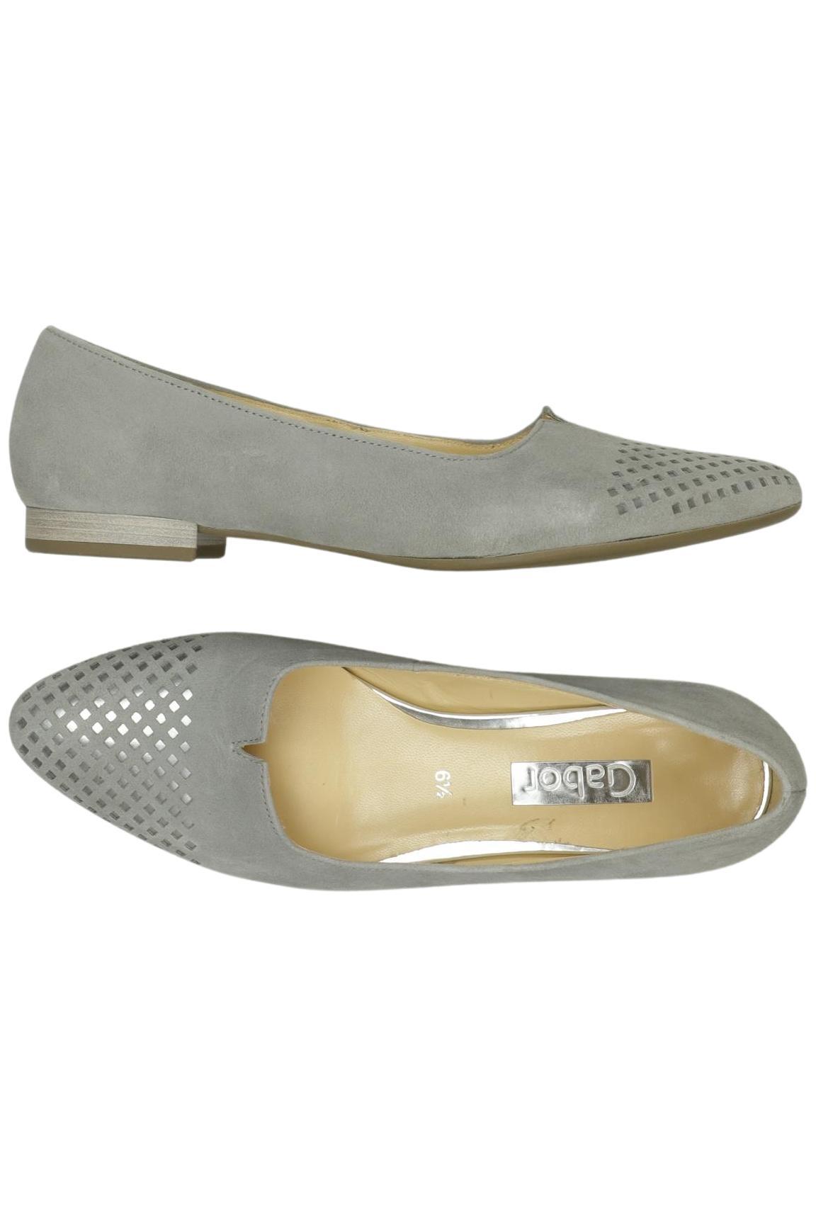 

Gabor Damen Ballerinas, grau, Gr. 6.5