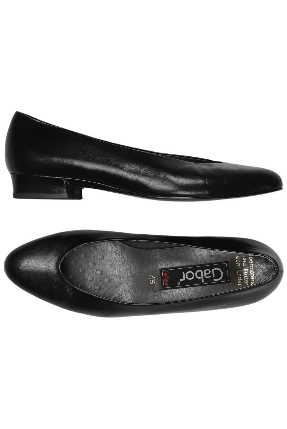 

Gabor Damen Ballerinas, schwarz, Gr. 4.5