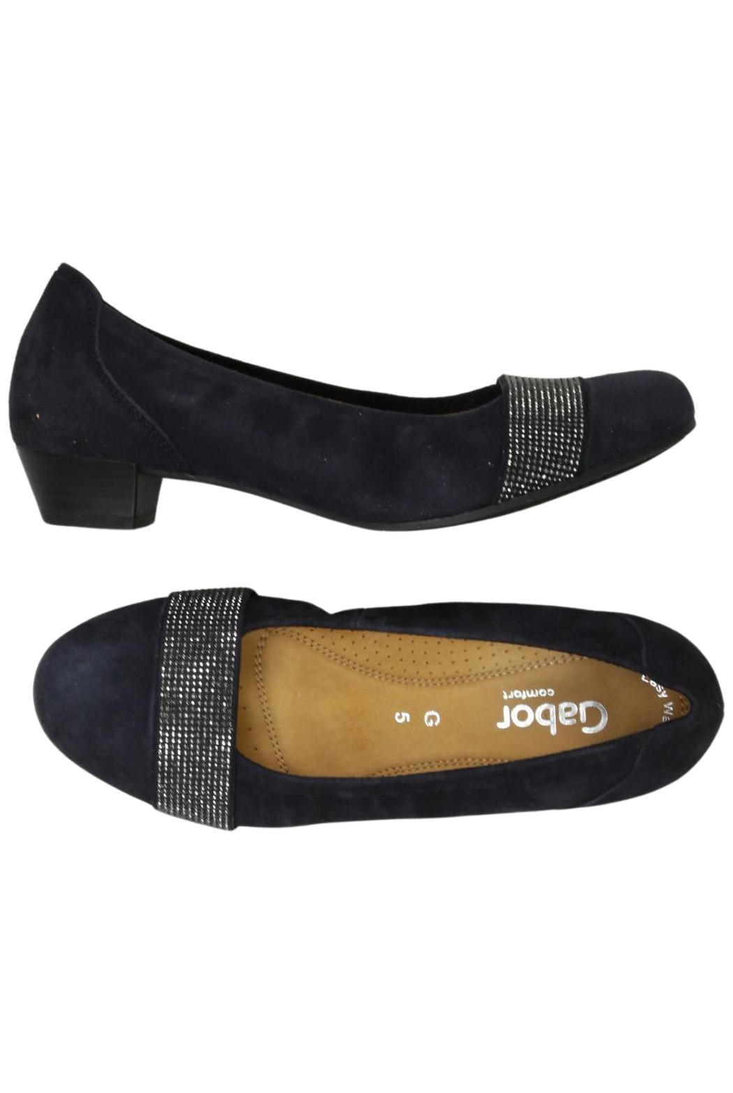 

Gabor Damen Ballerinas, marineblau, Gr. 5