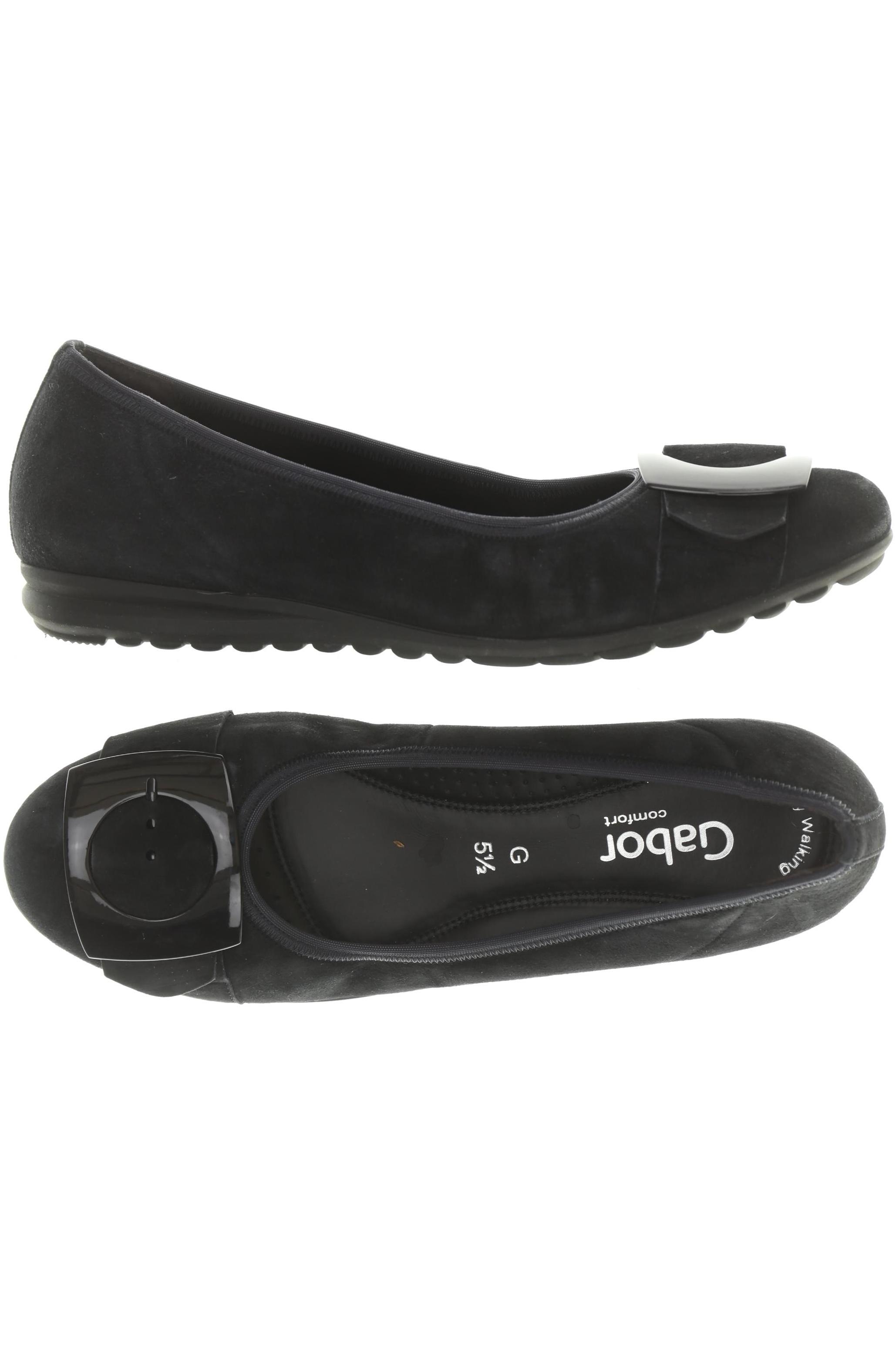 

Gabor Damen Ballerinas, blau, Gr. 5.5