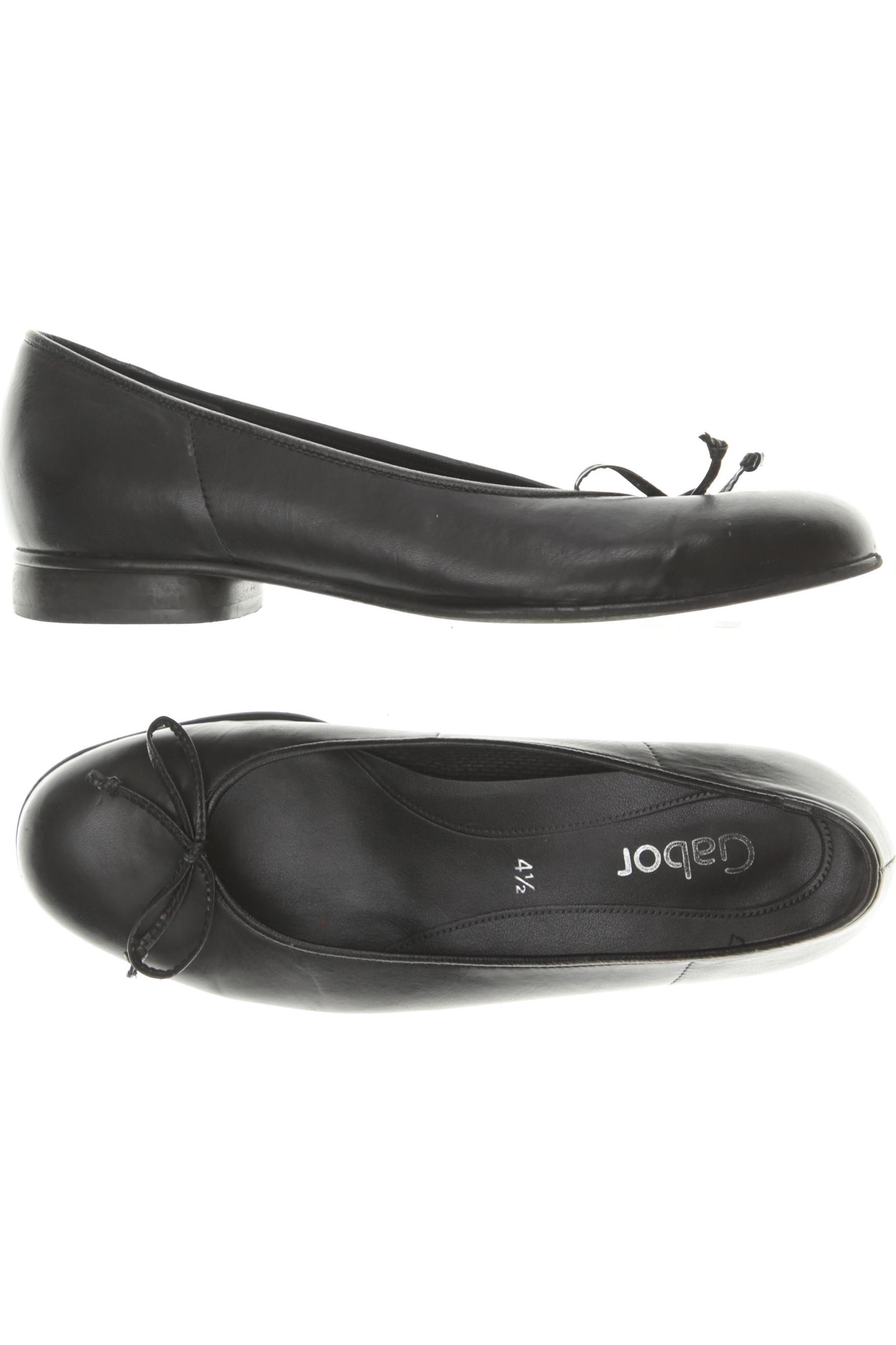 

Gabor Damen Ballerinas, schwarz, Gr. 4.5