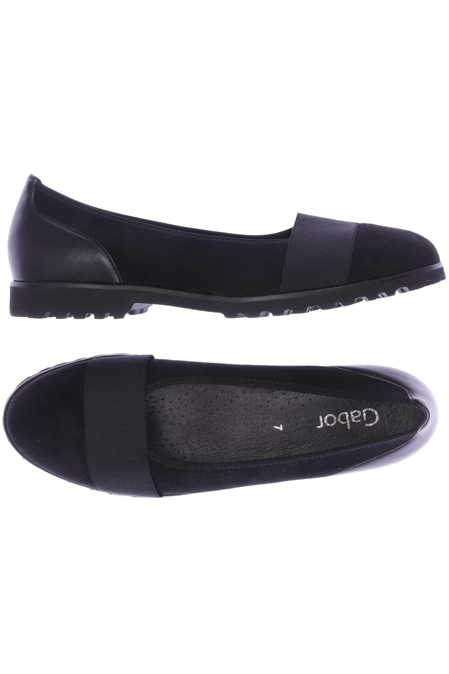 

Gabor Damen Ballerinas, schwarz, Gr. 7