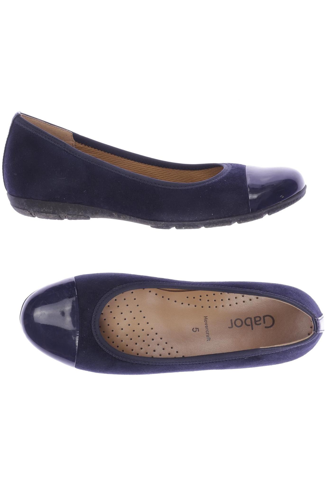 

Gabor Damen Ballerinas, marineblau, Gr. 5