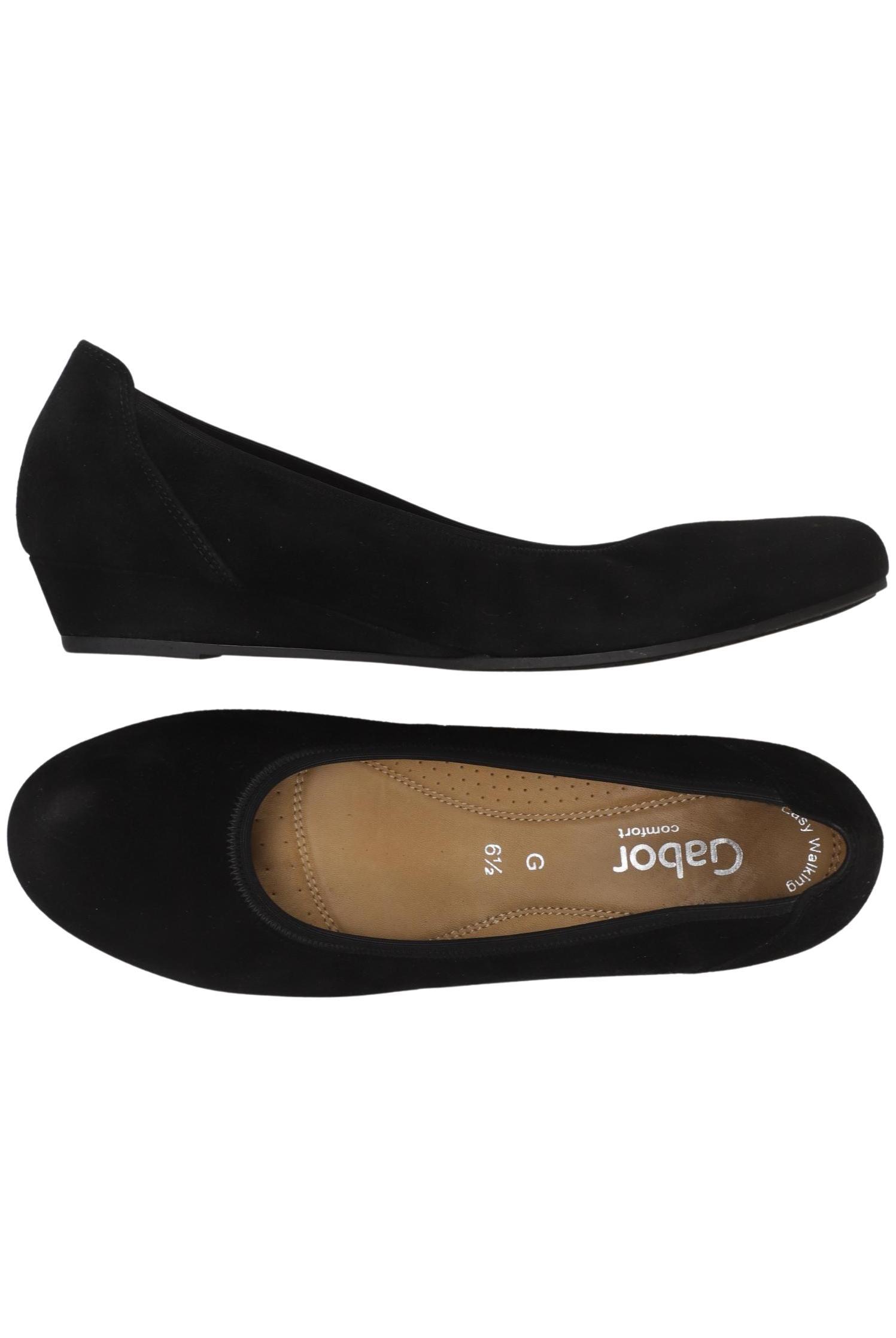 

Gabor Damen Ballerinas, schwarz, Gr. 6.5